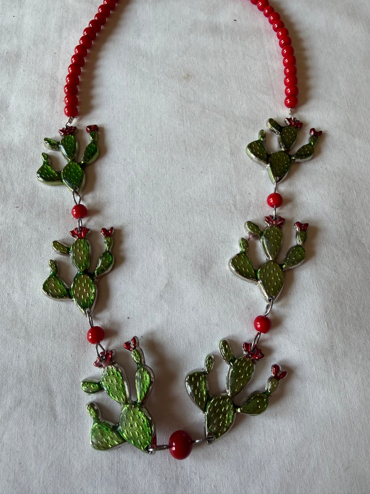 Nopal Cactus Necklace