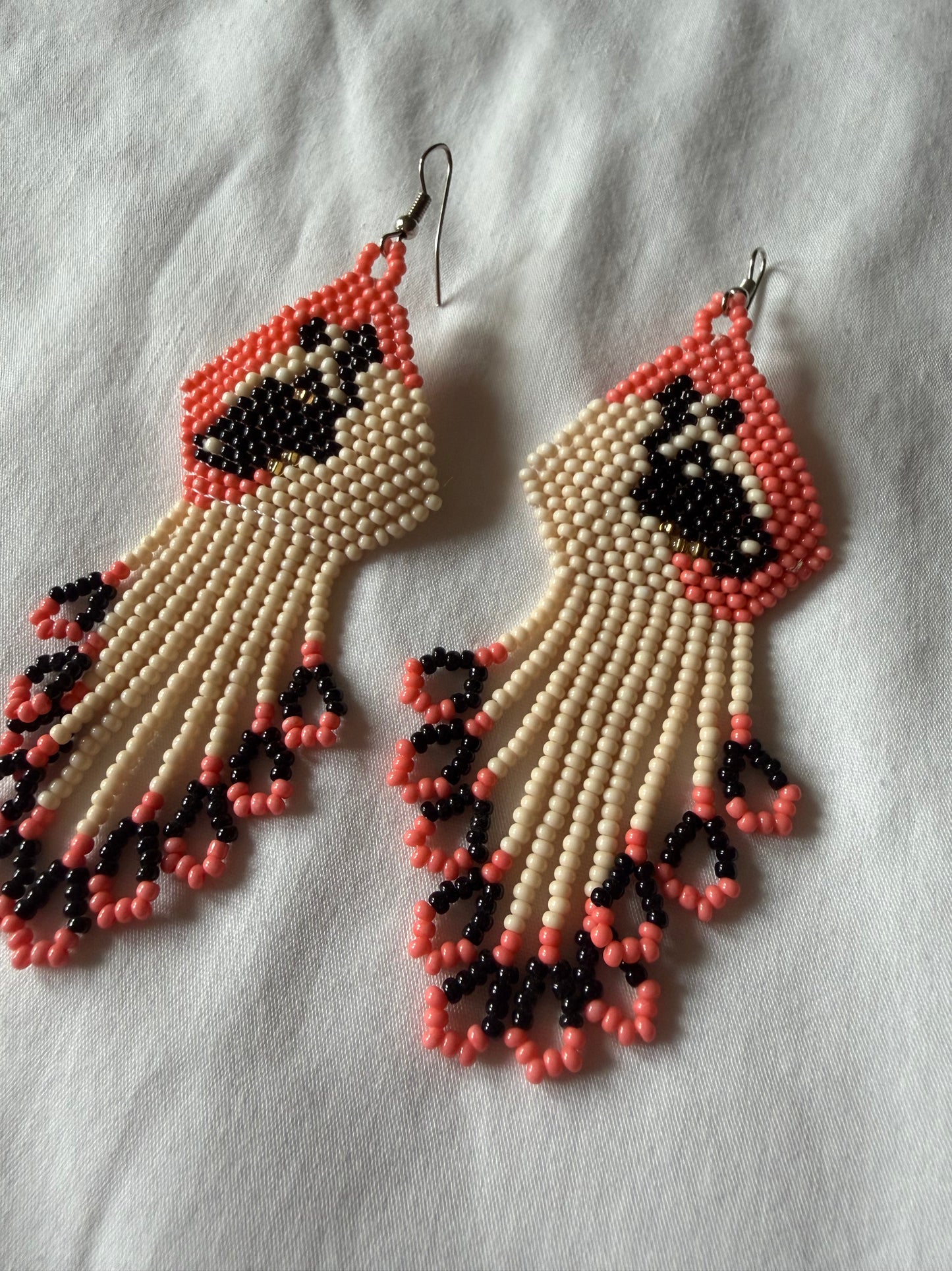 Horse Beaded Earrings