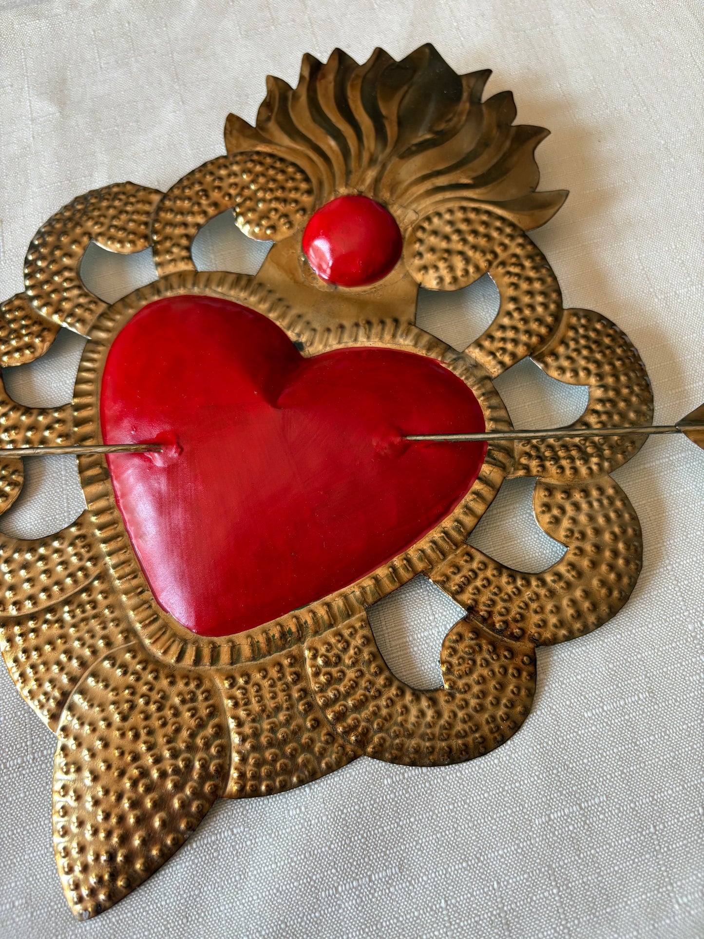 Mexican Sacred Heart Arrow
