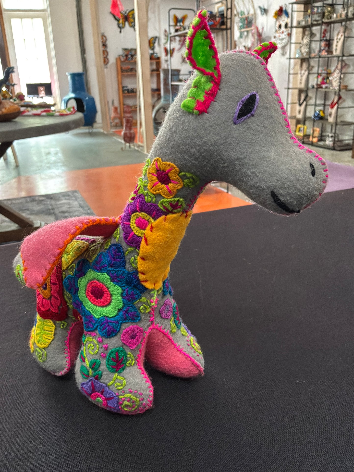 Embroidered Dragon Plushie