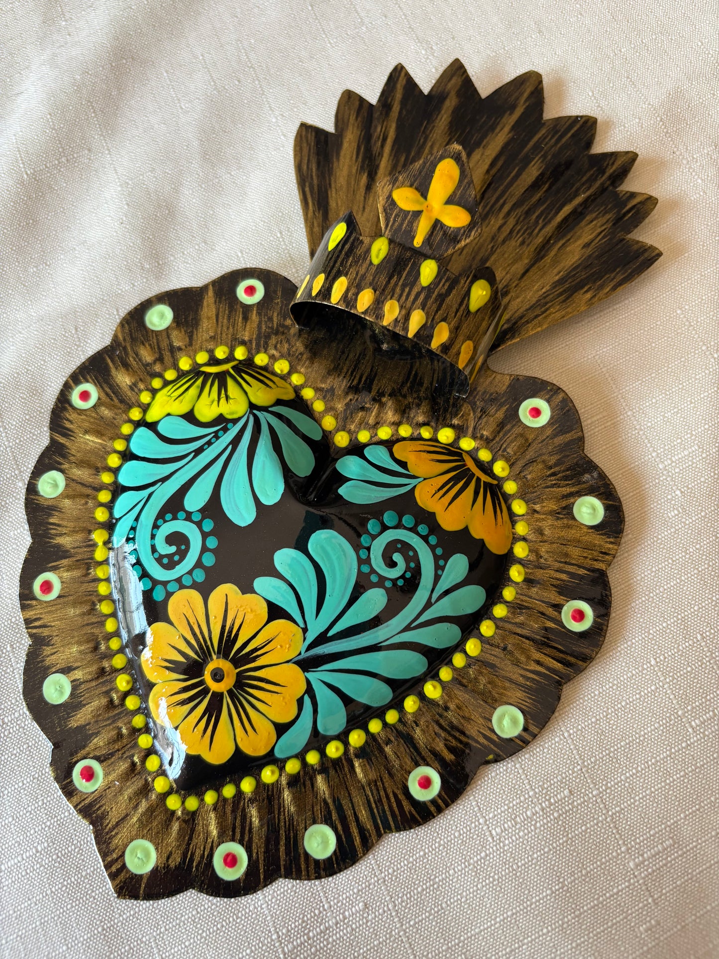 Grace Handpainted Heart