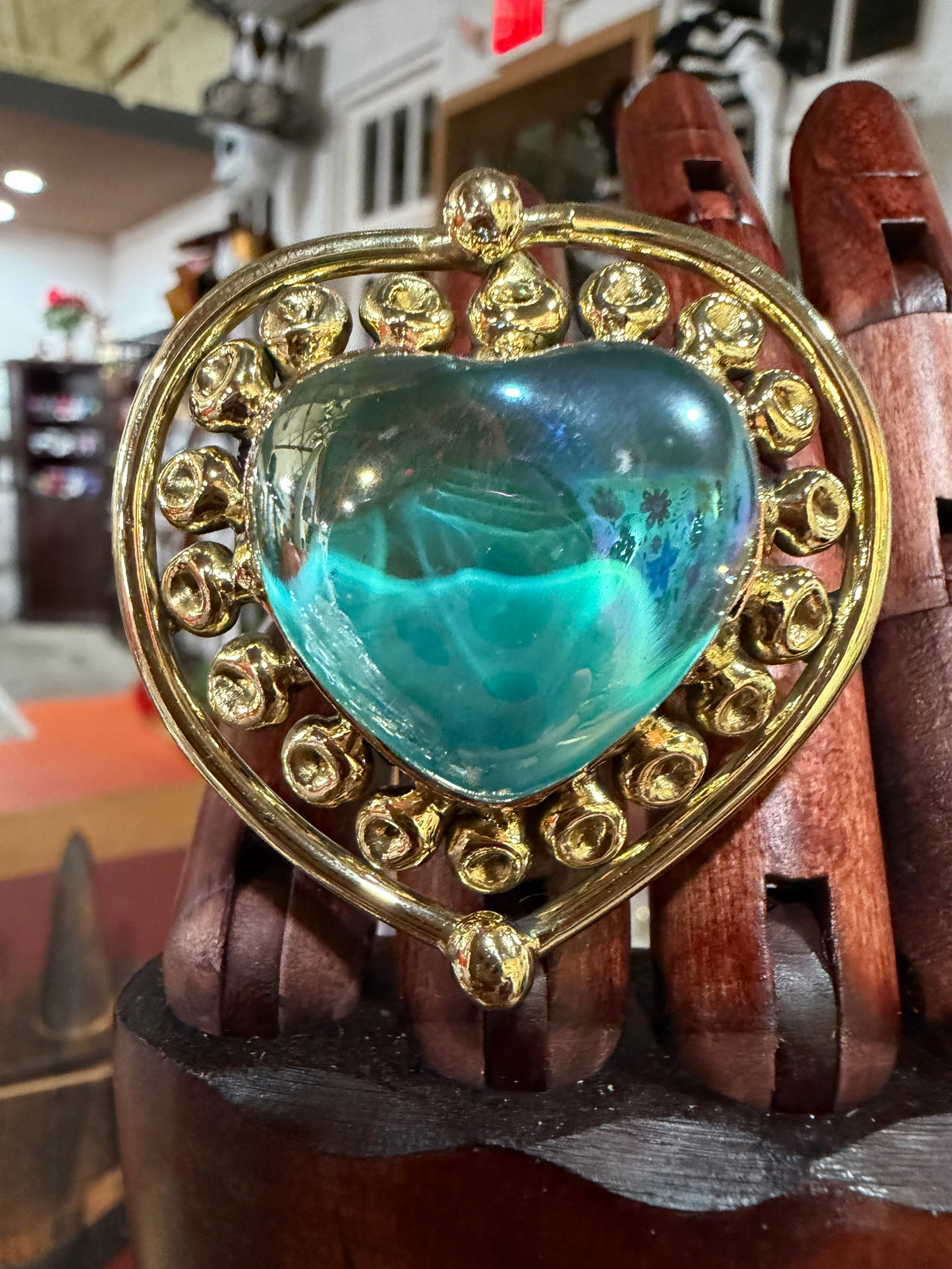 New Arrival- Sunburst Sacred Heart Rings