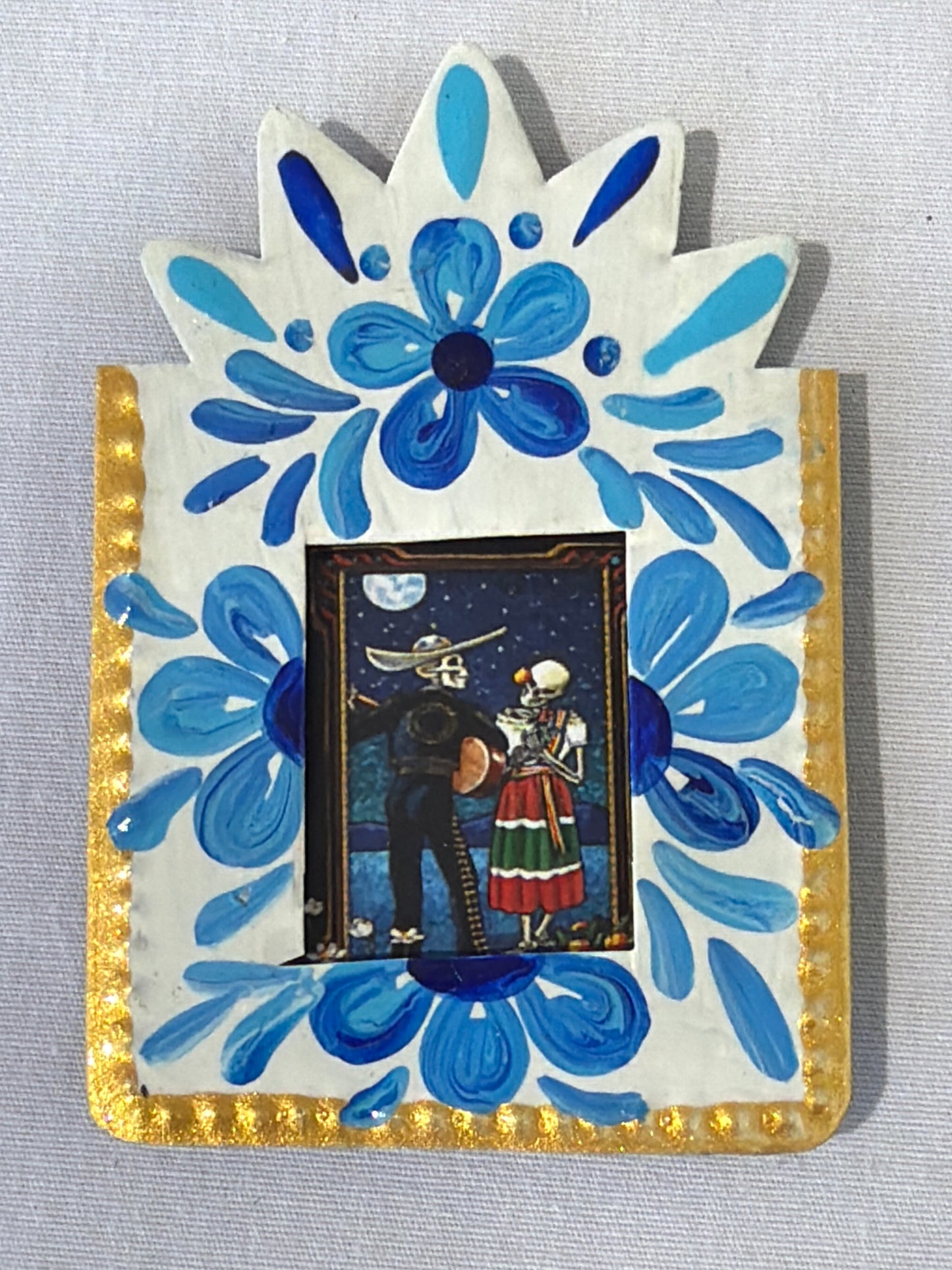 Nicho Shadowbox Magnets - Tin Hand-Painted