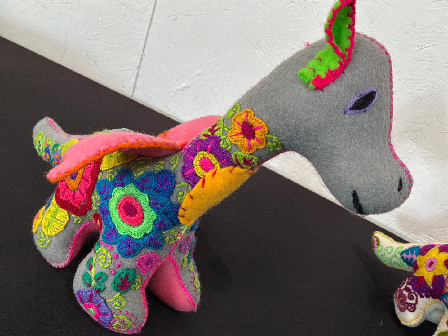 Embroidered Dragon Plushie