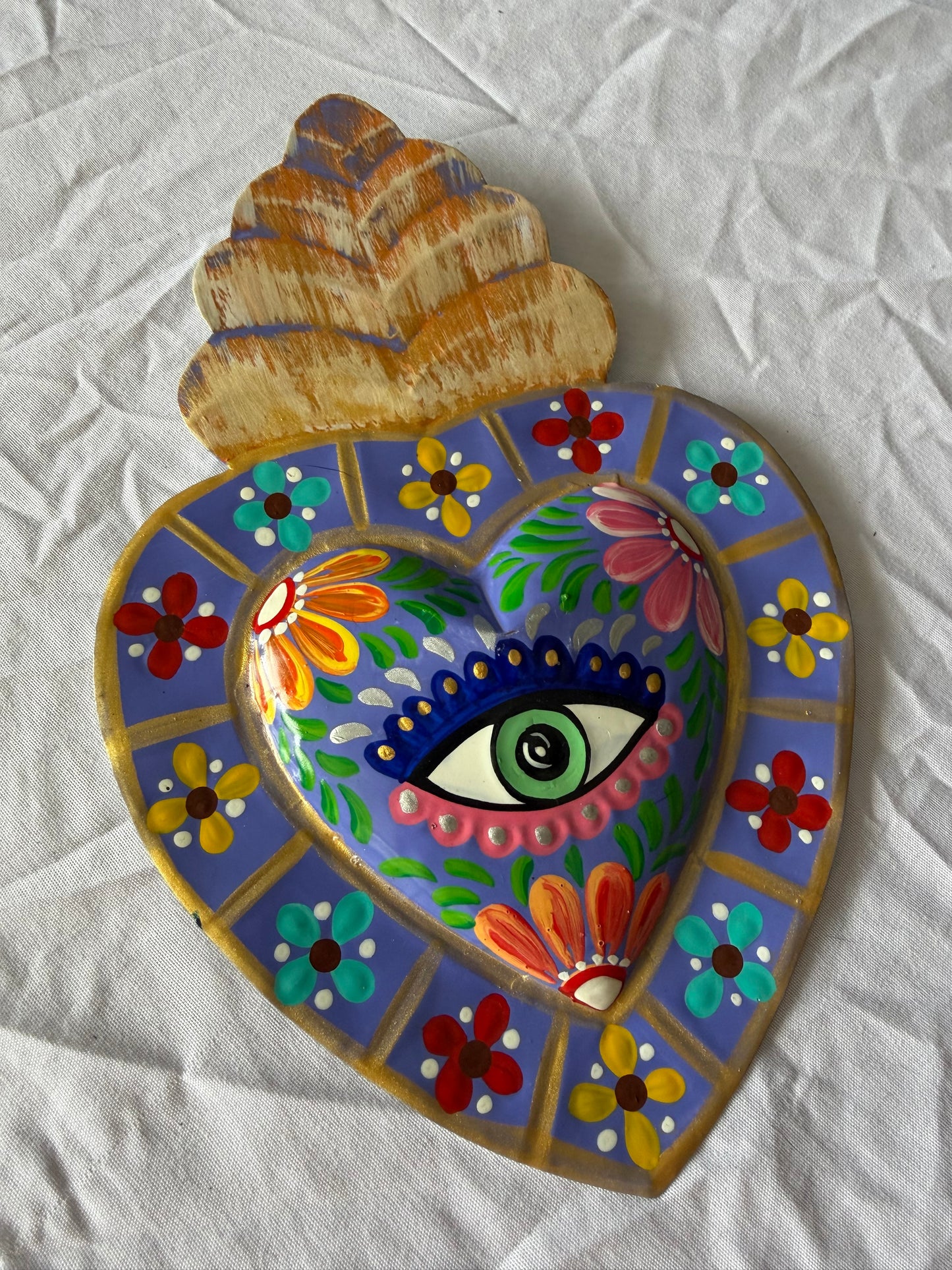 Sacred Heart Ojo Lámina