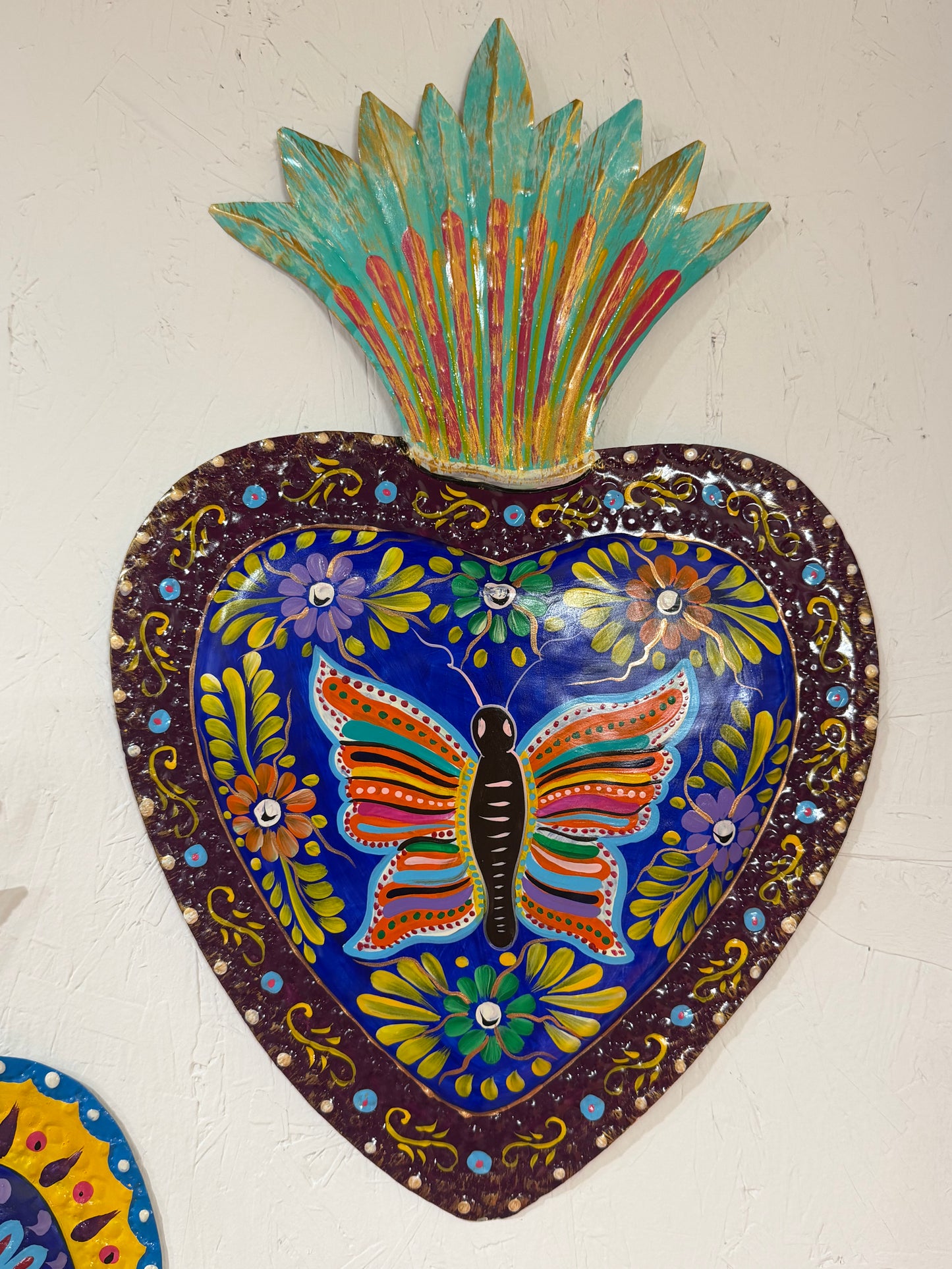 Corazón Hand Painted Mediano