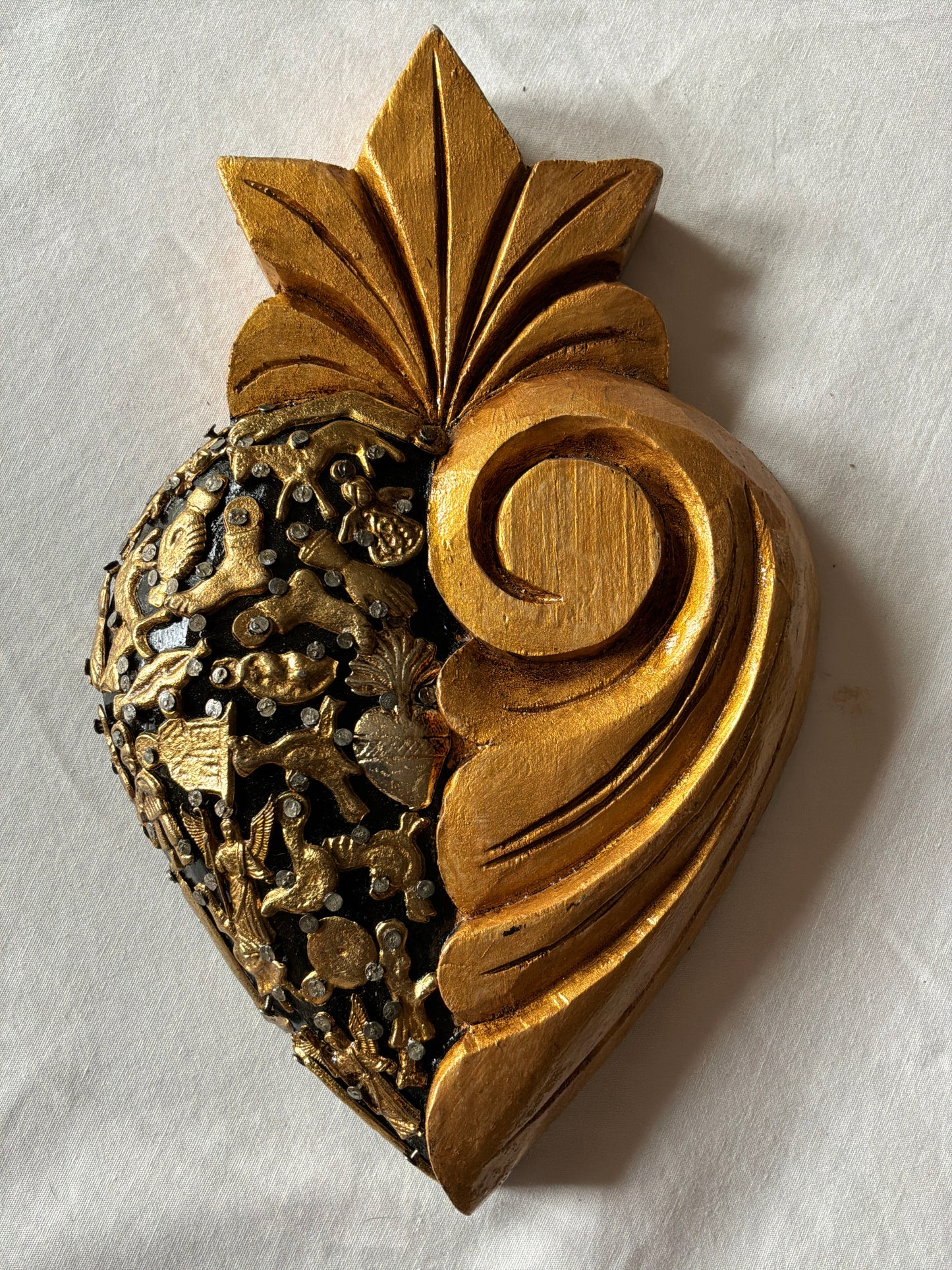 Hand-carved Corazón