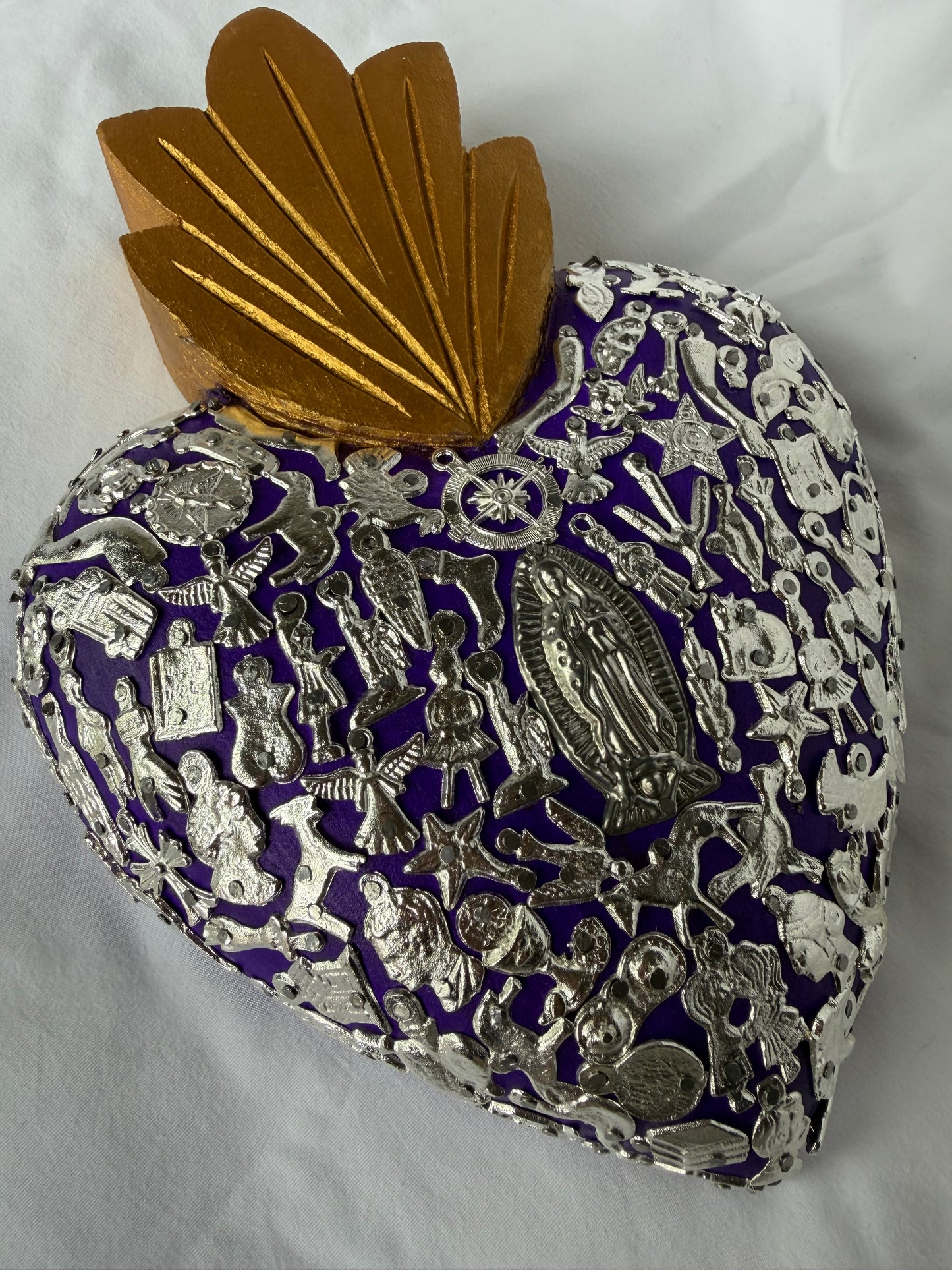 Milagro Sacred Heart - Handmade