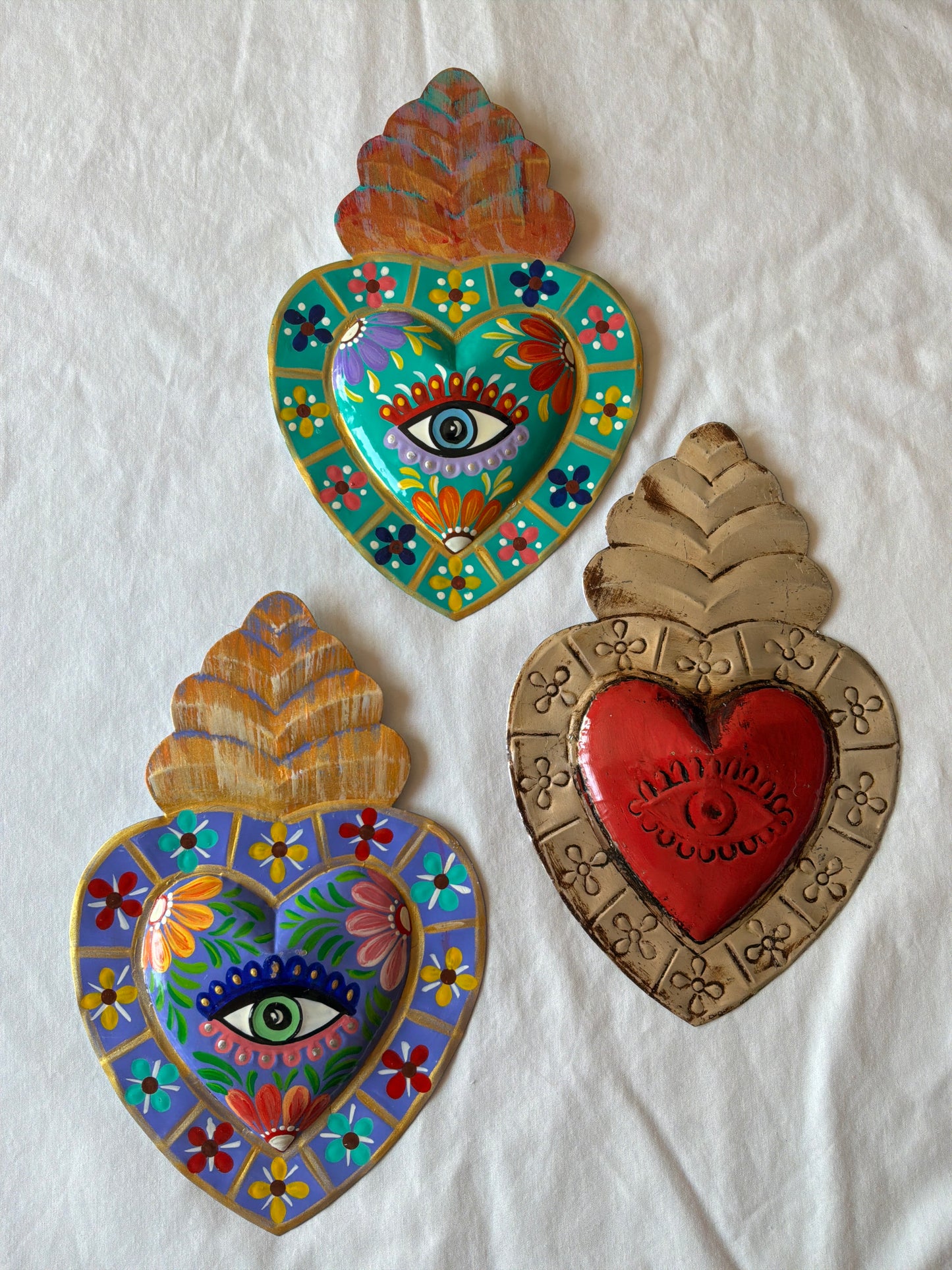 Sacred Heart Ojo Lámina