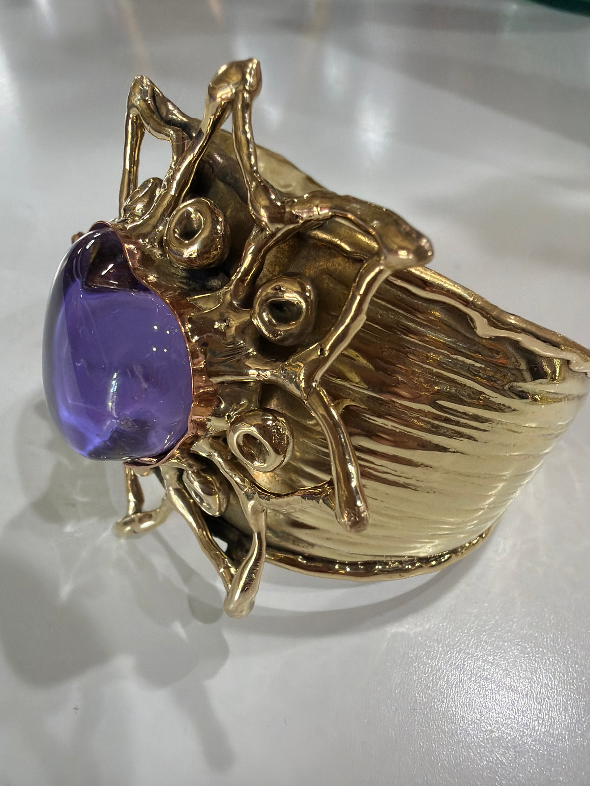 New Purple Sacred Heart Cuff