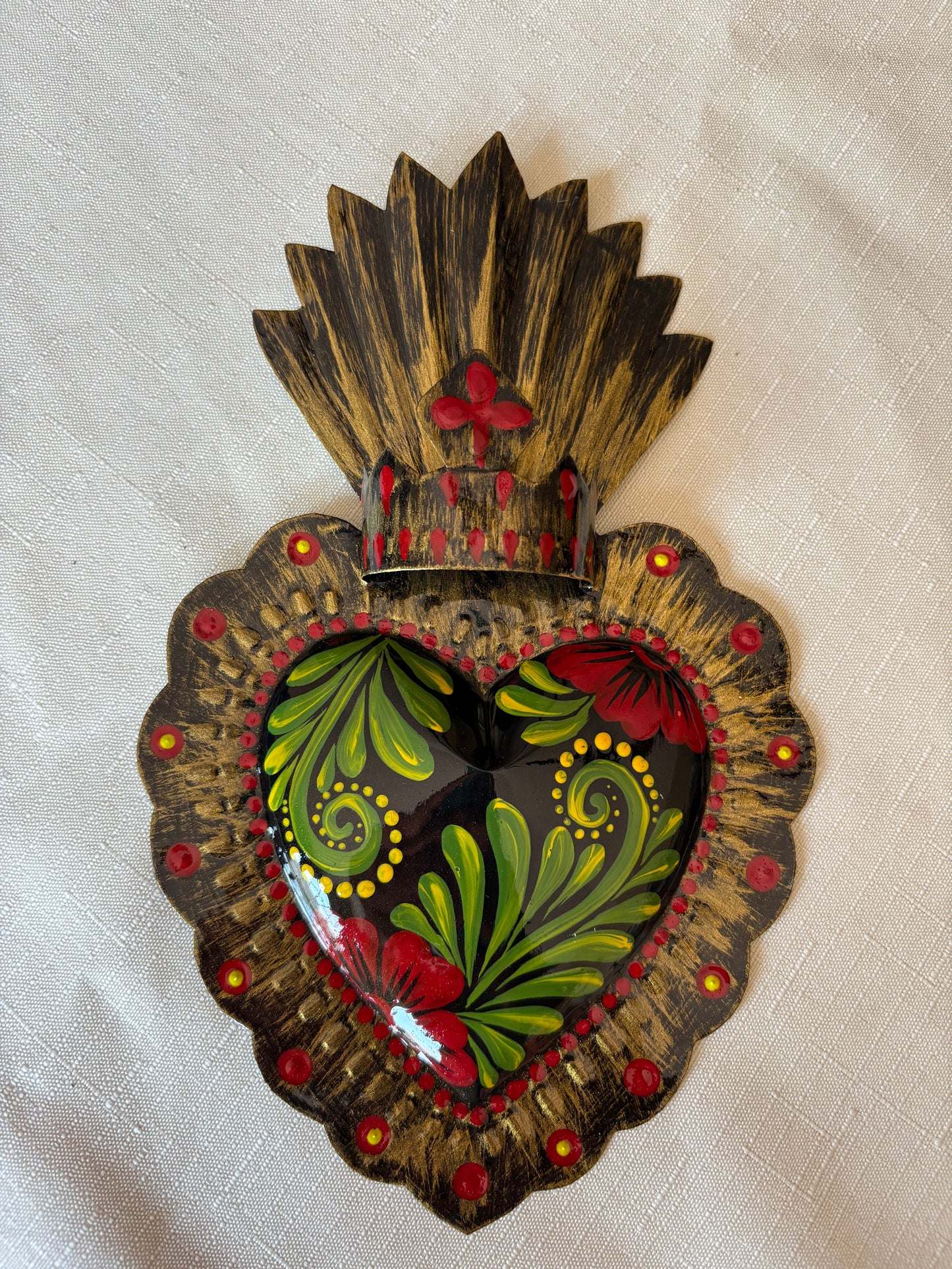 Grace Handpainted Heart