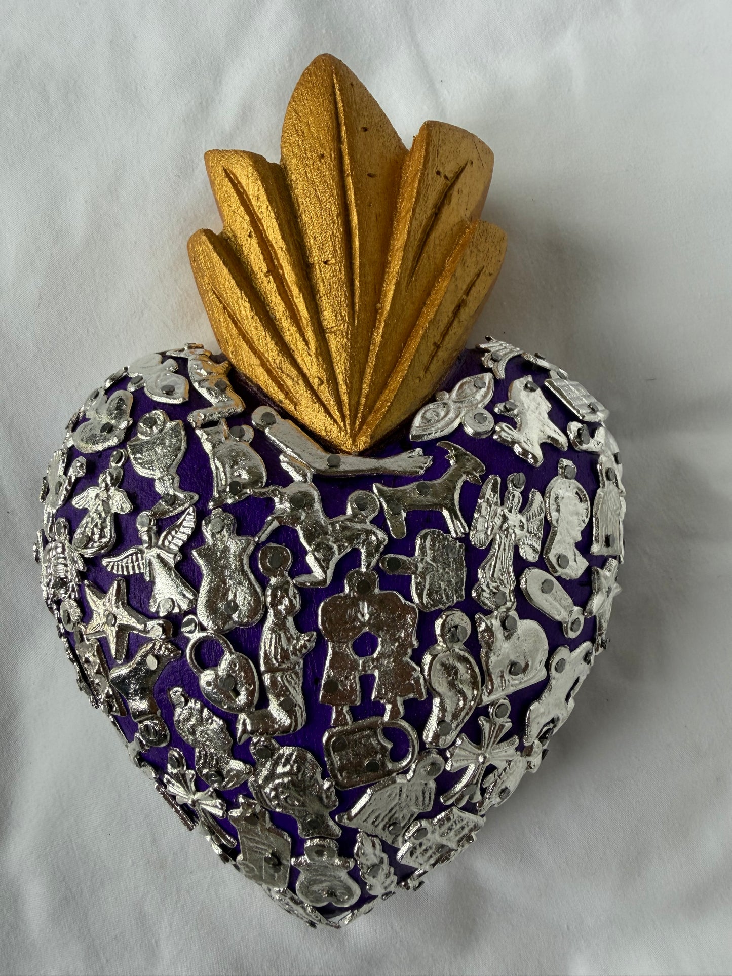 Milagro Sacred Heart - Handmade