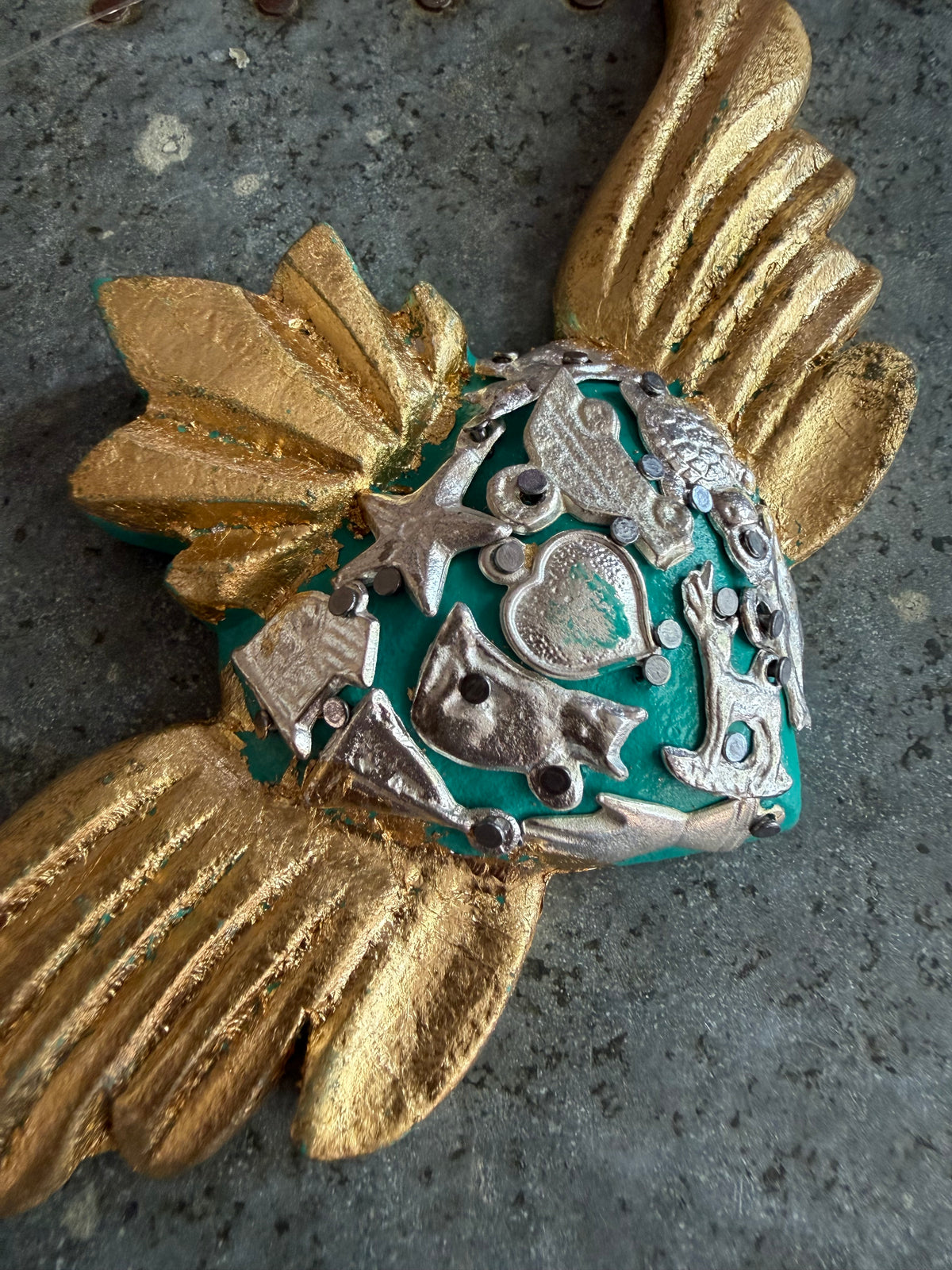 Sacred Milagro Heart Wings #1