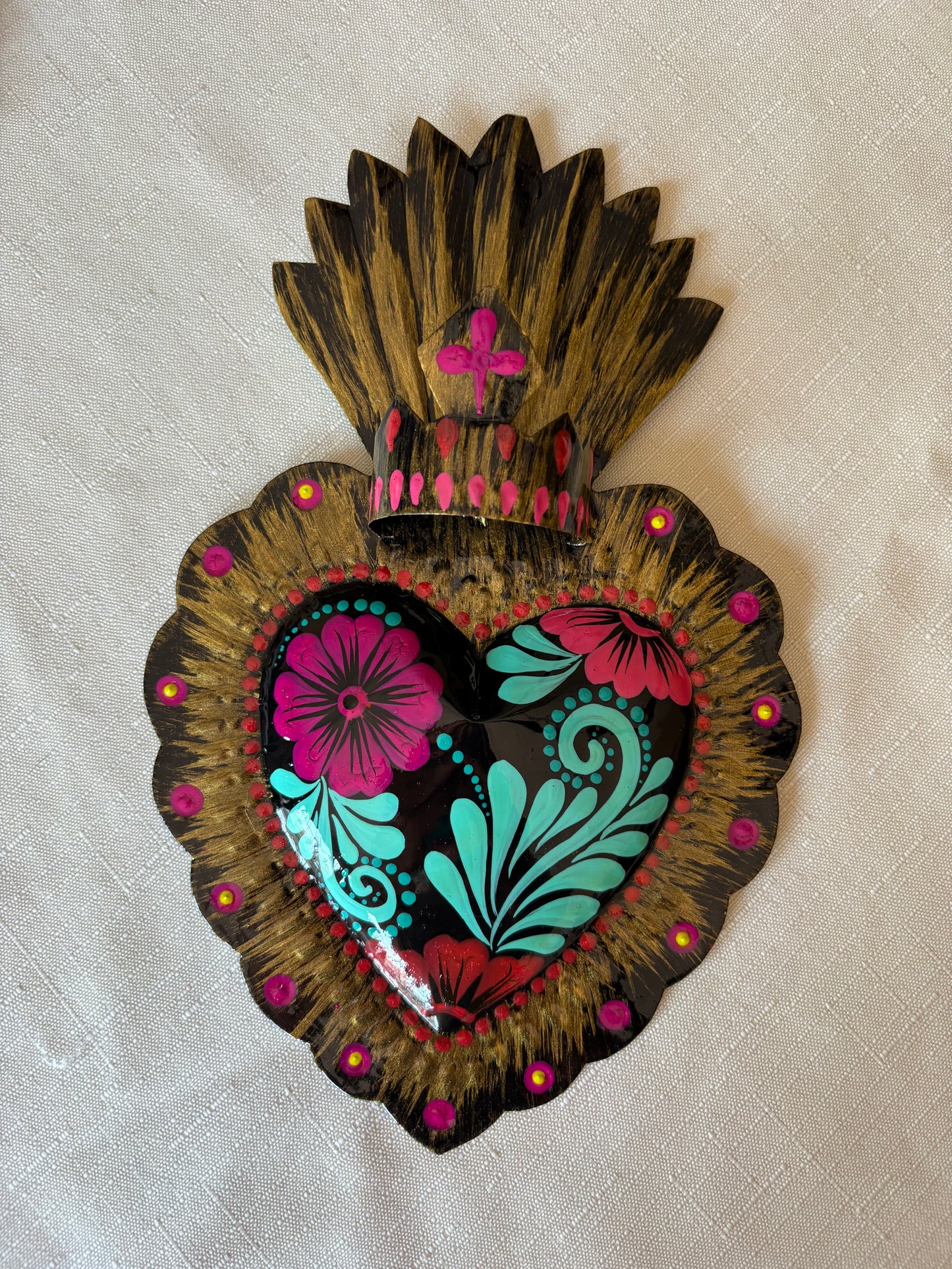 Grace Handpainted Heart