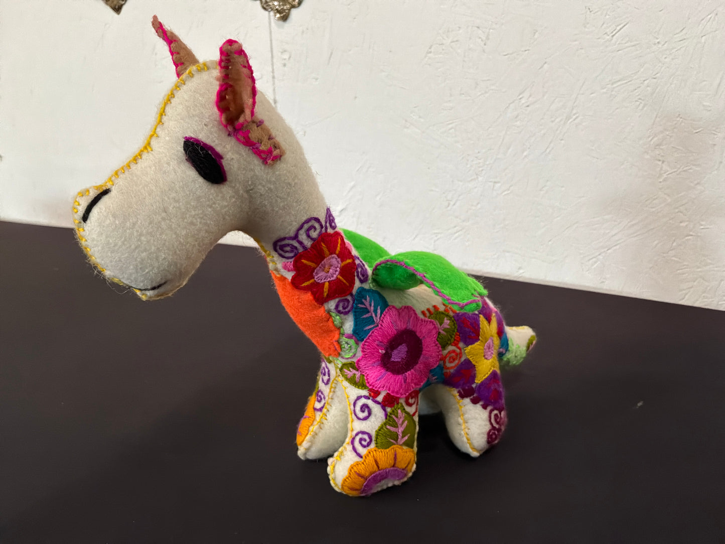 Embroidered Dragon Plushie