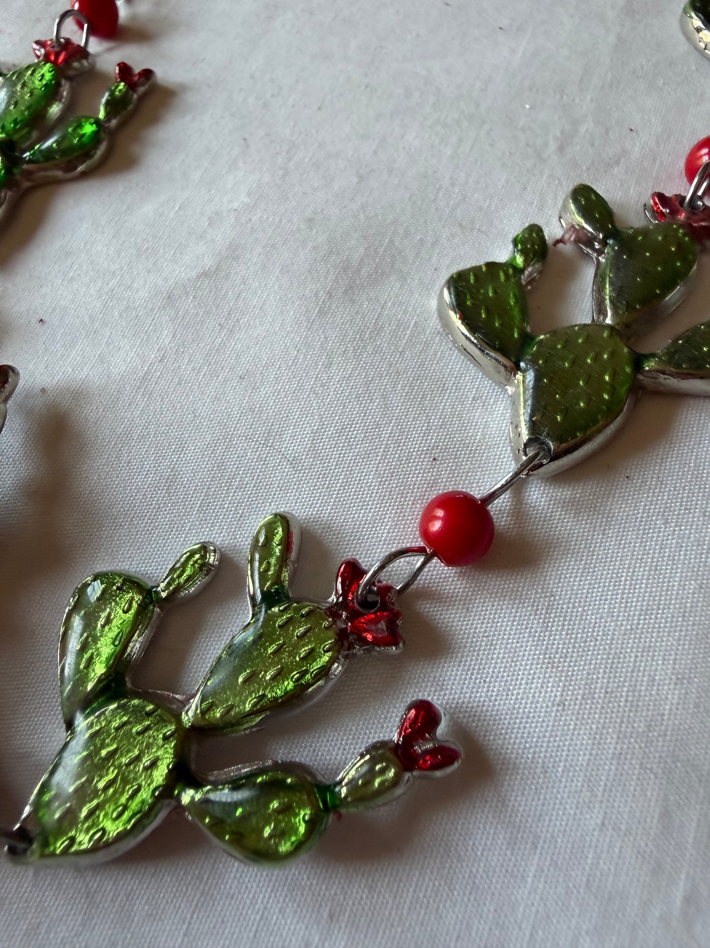 Nopal Cactus Necklace