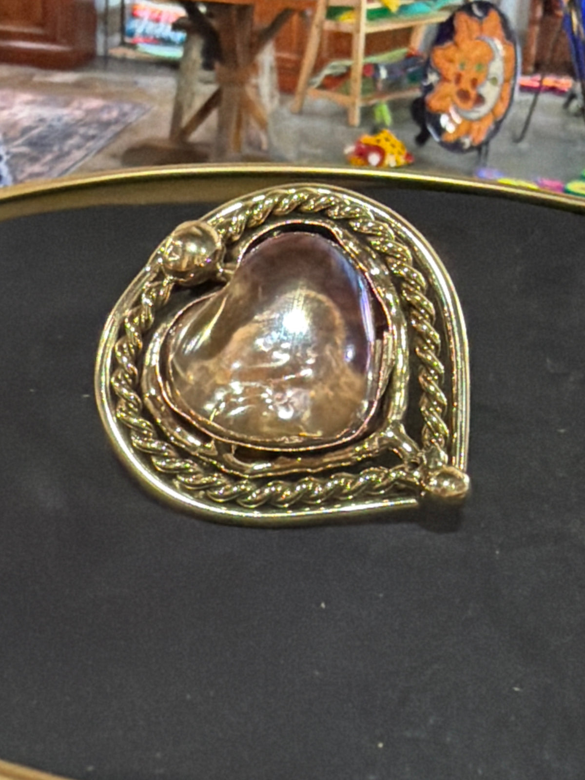 New Sacred Heart Ring Iridescent