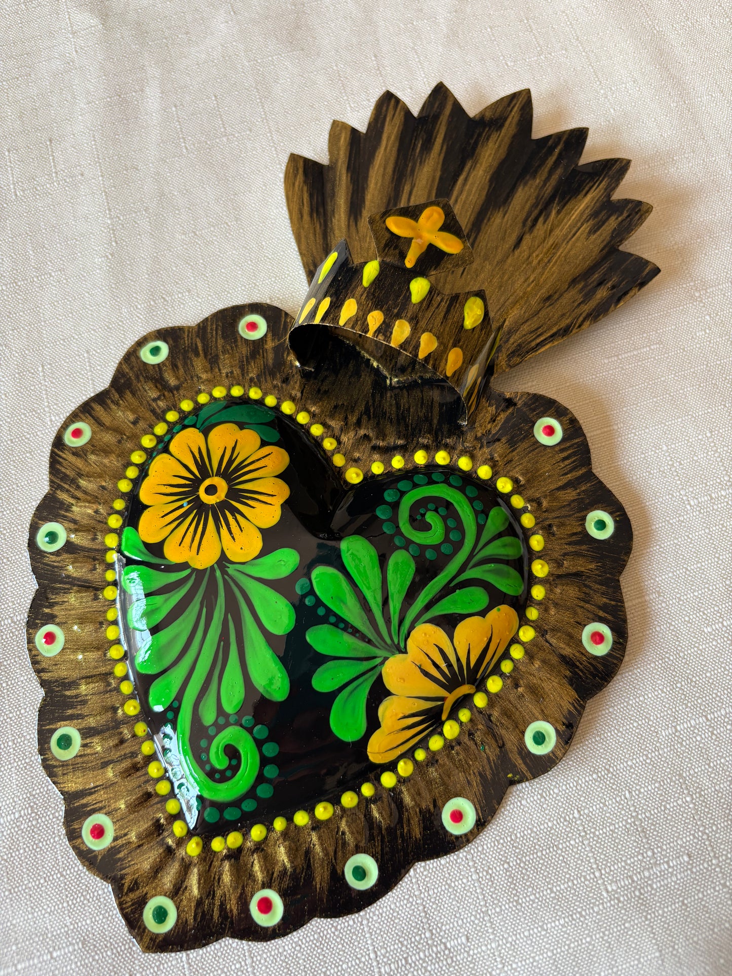 Grace Handpainted Heart