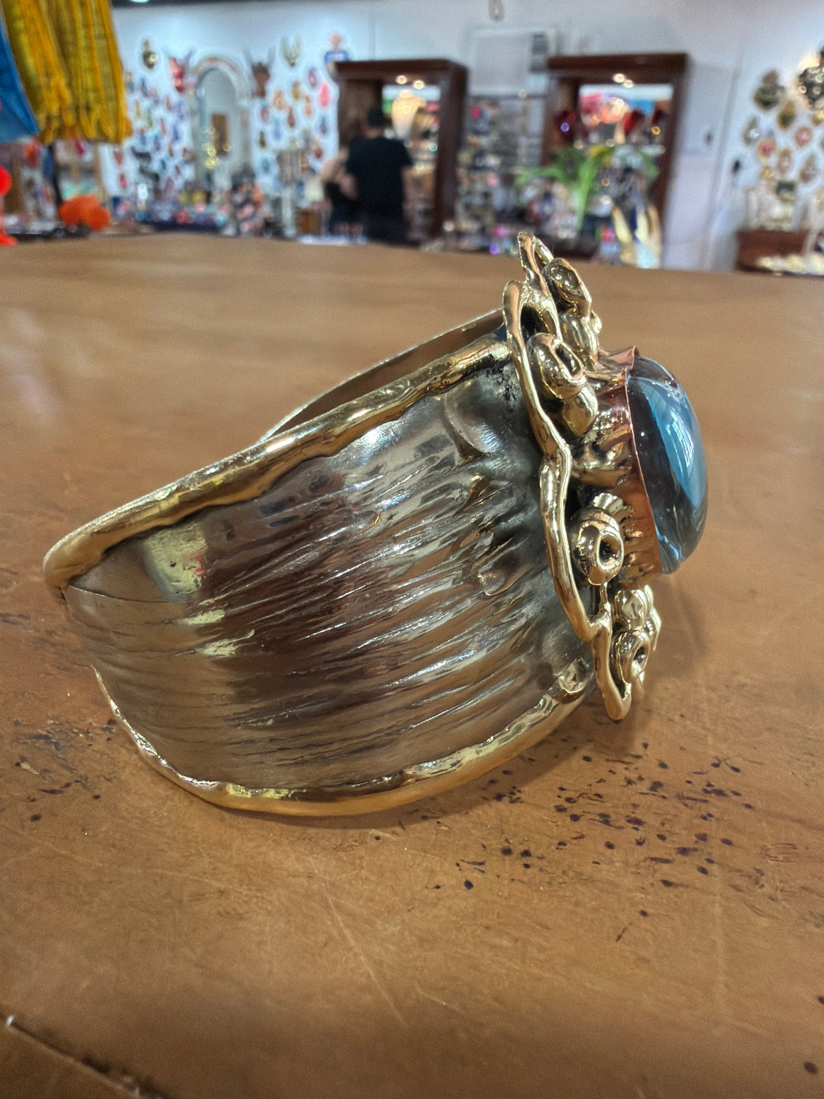 New Blue Cuff Bracelet