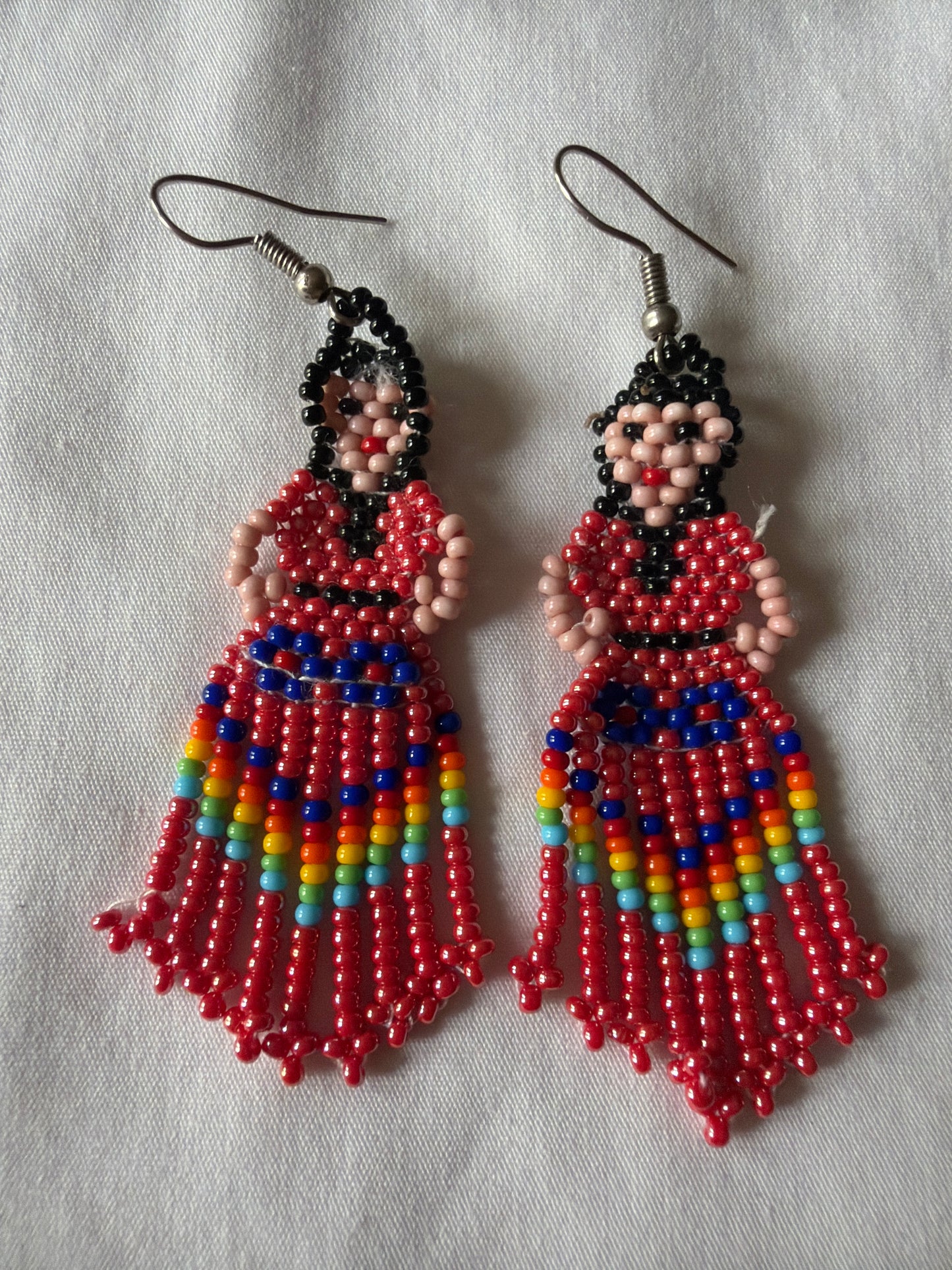 Dancing Doll Beaded Earrings