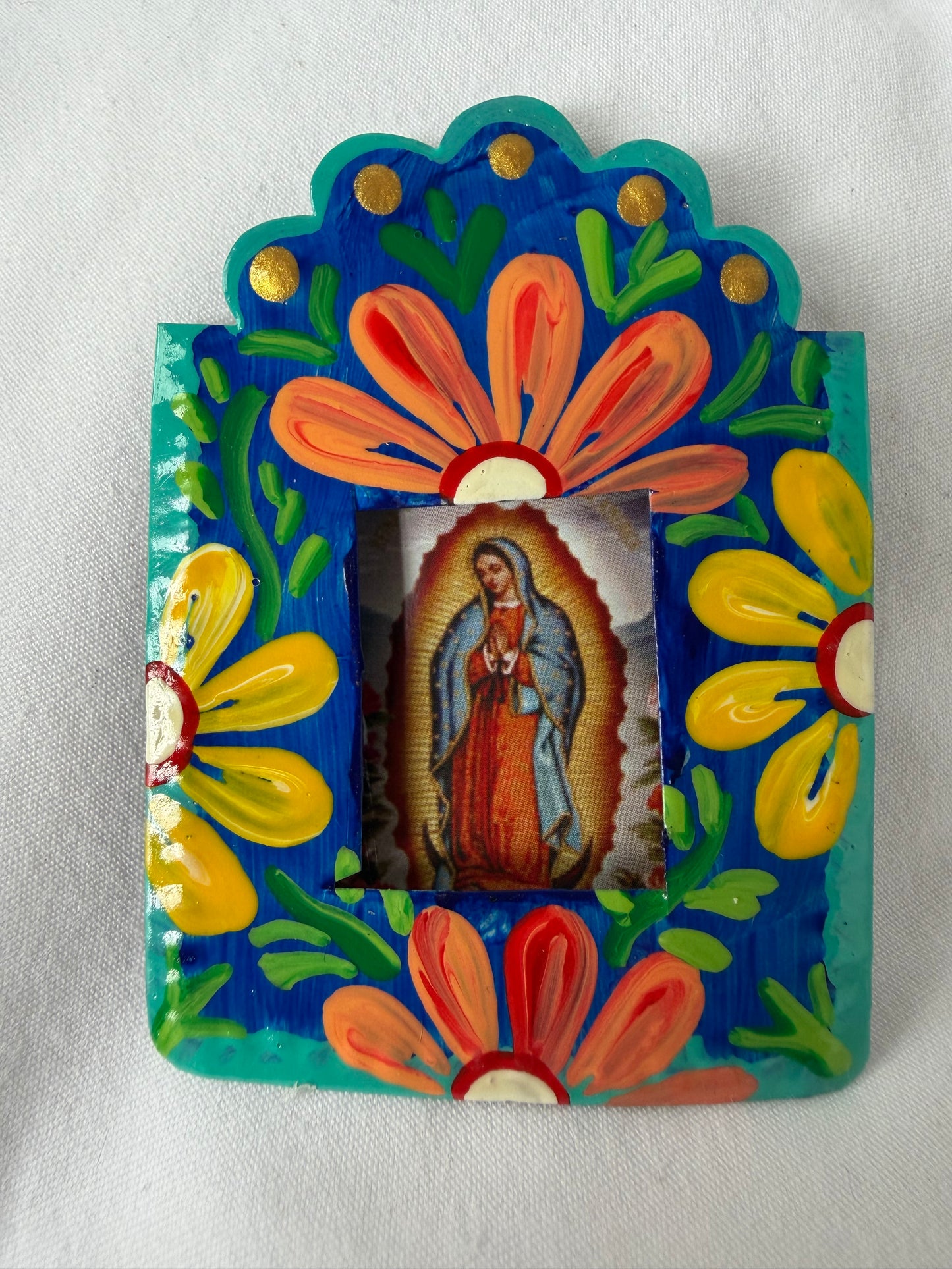 Nicho Shadowbox Magnets - Tin Hand-Painted
