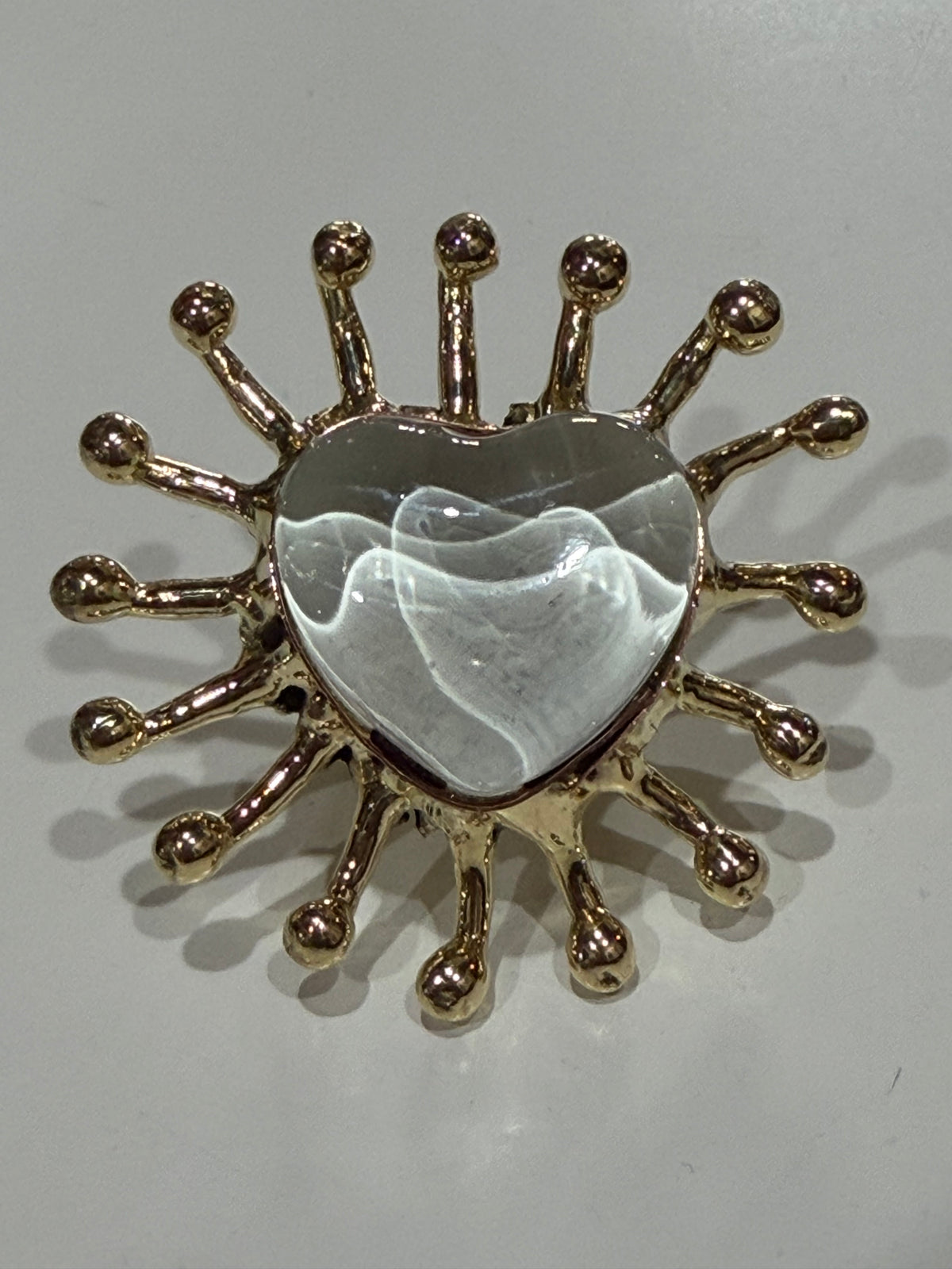 New Arrival- Sunburst Sacred Heart Rings