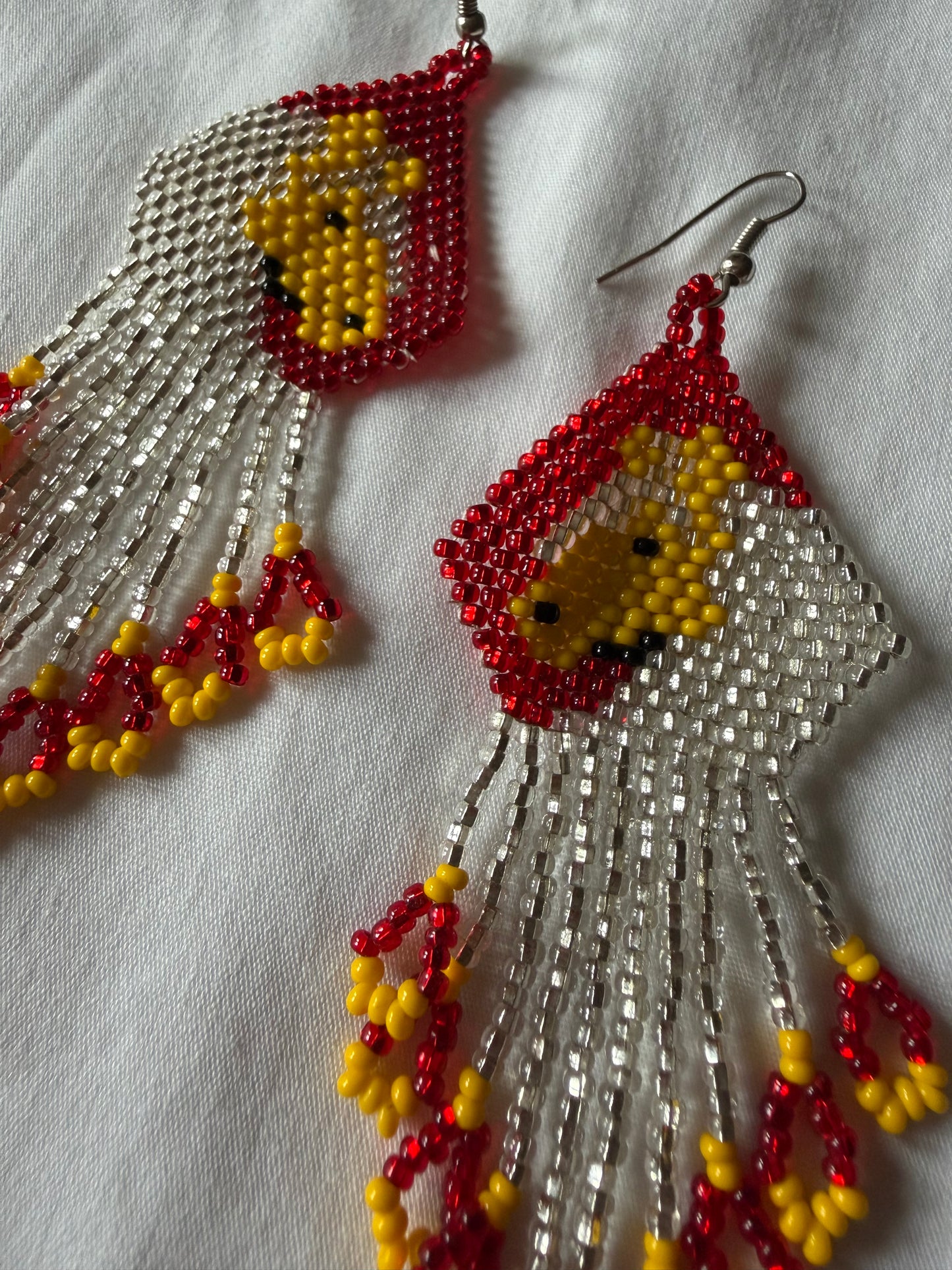 Horse Beaded Earrings