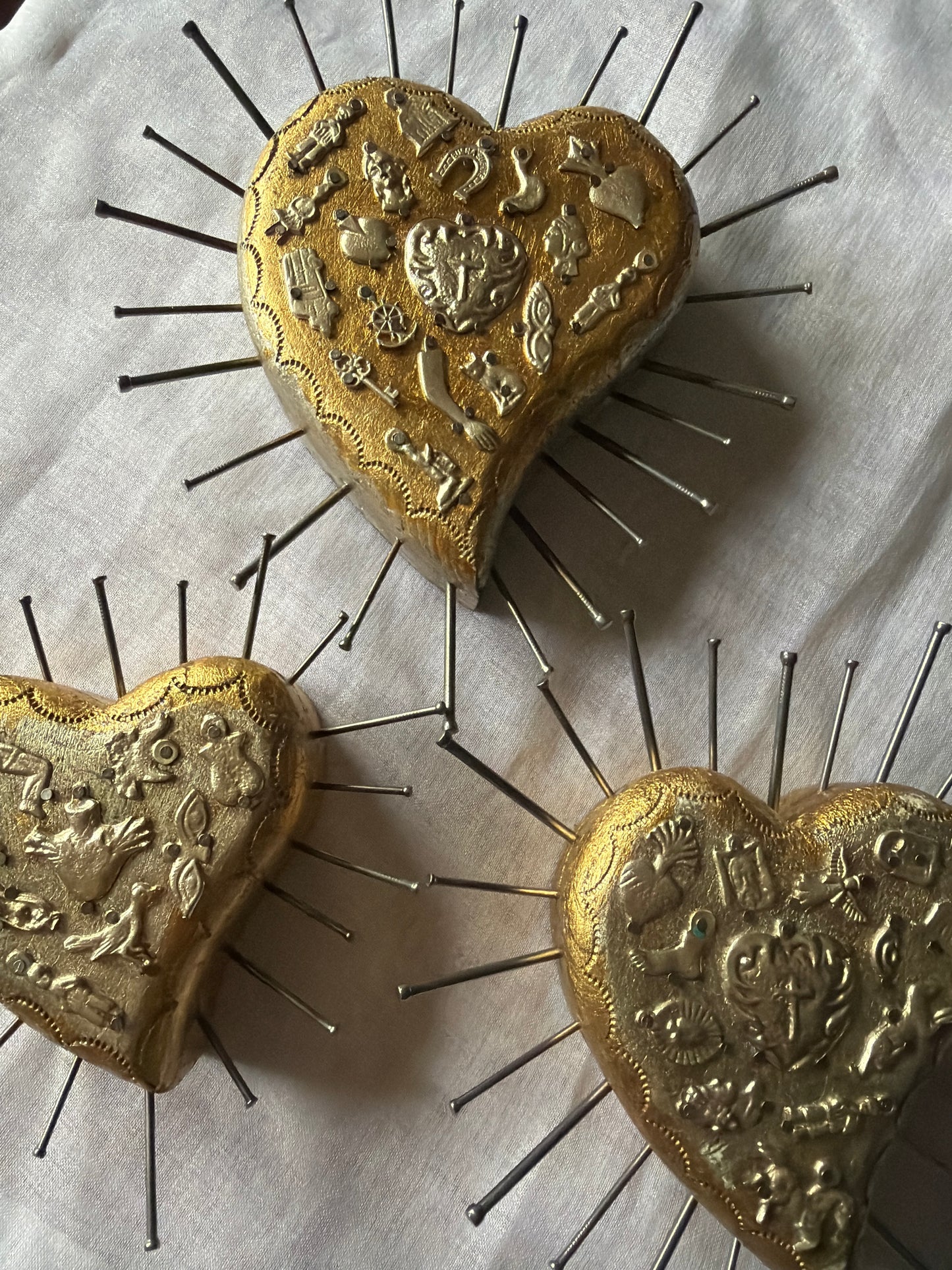 Corazón Sagrado de Clavos - Sacred Heart with Nails
