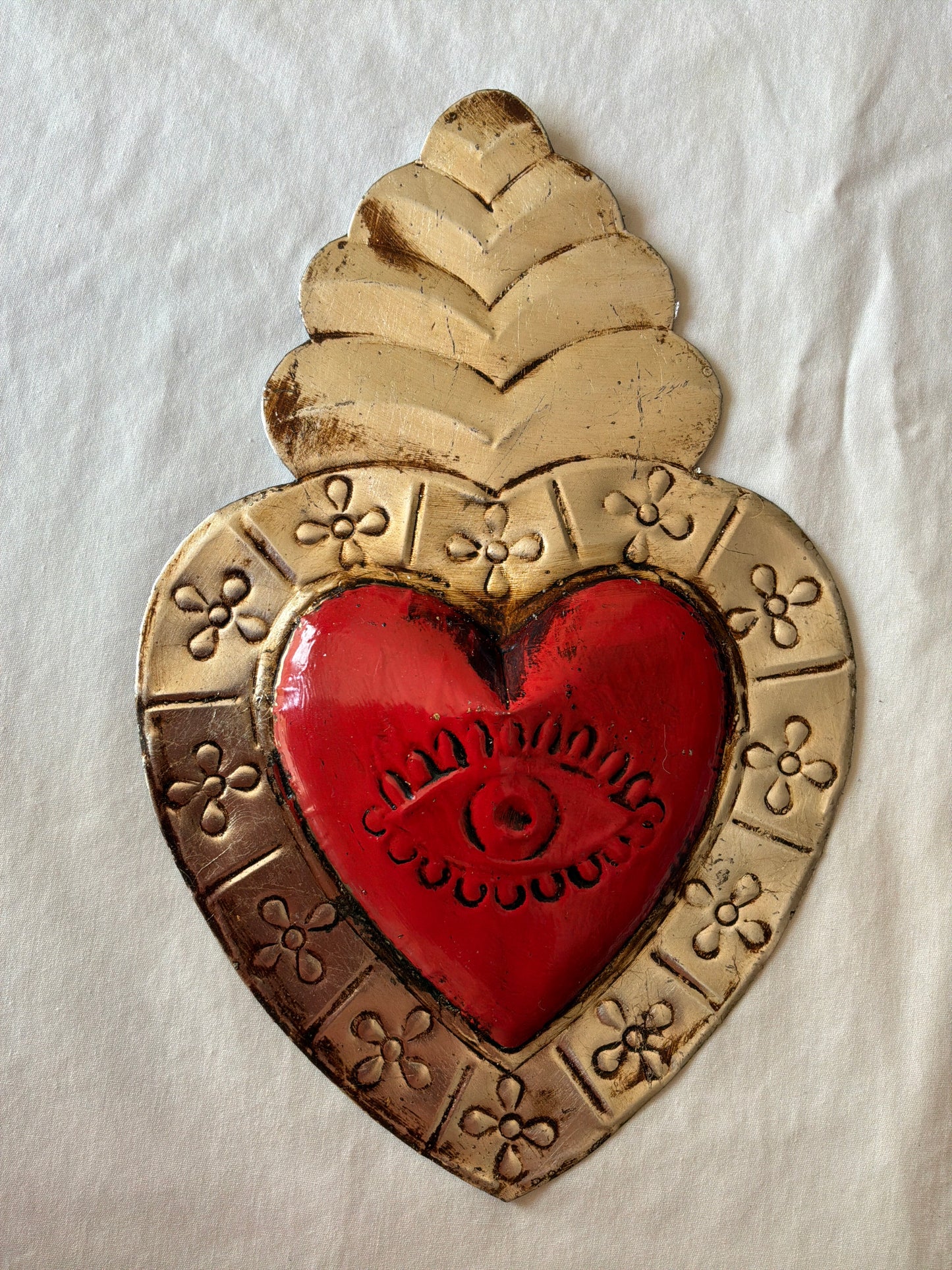 Gold Ojo Sacred Heart