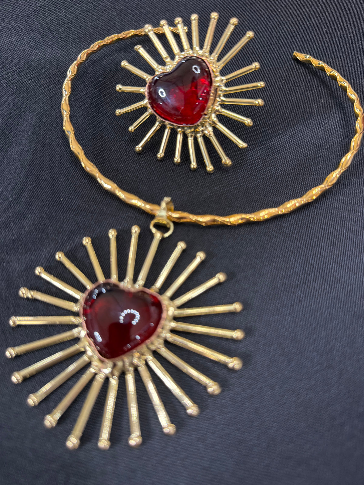 New Red sacred Heart Collection