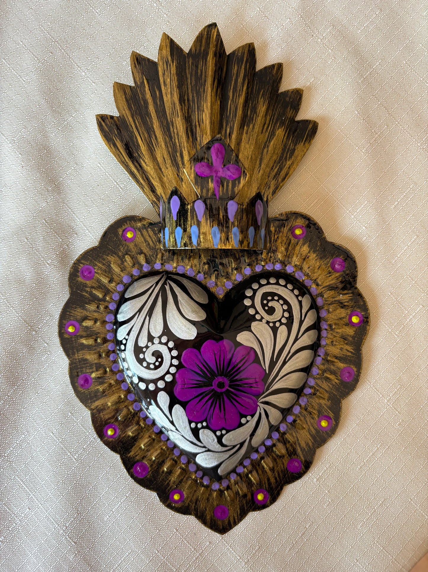 Grace Handpainted Heart