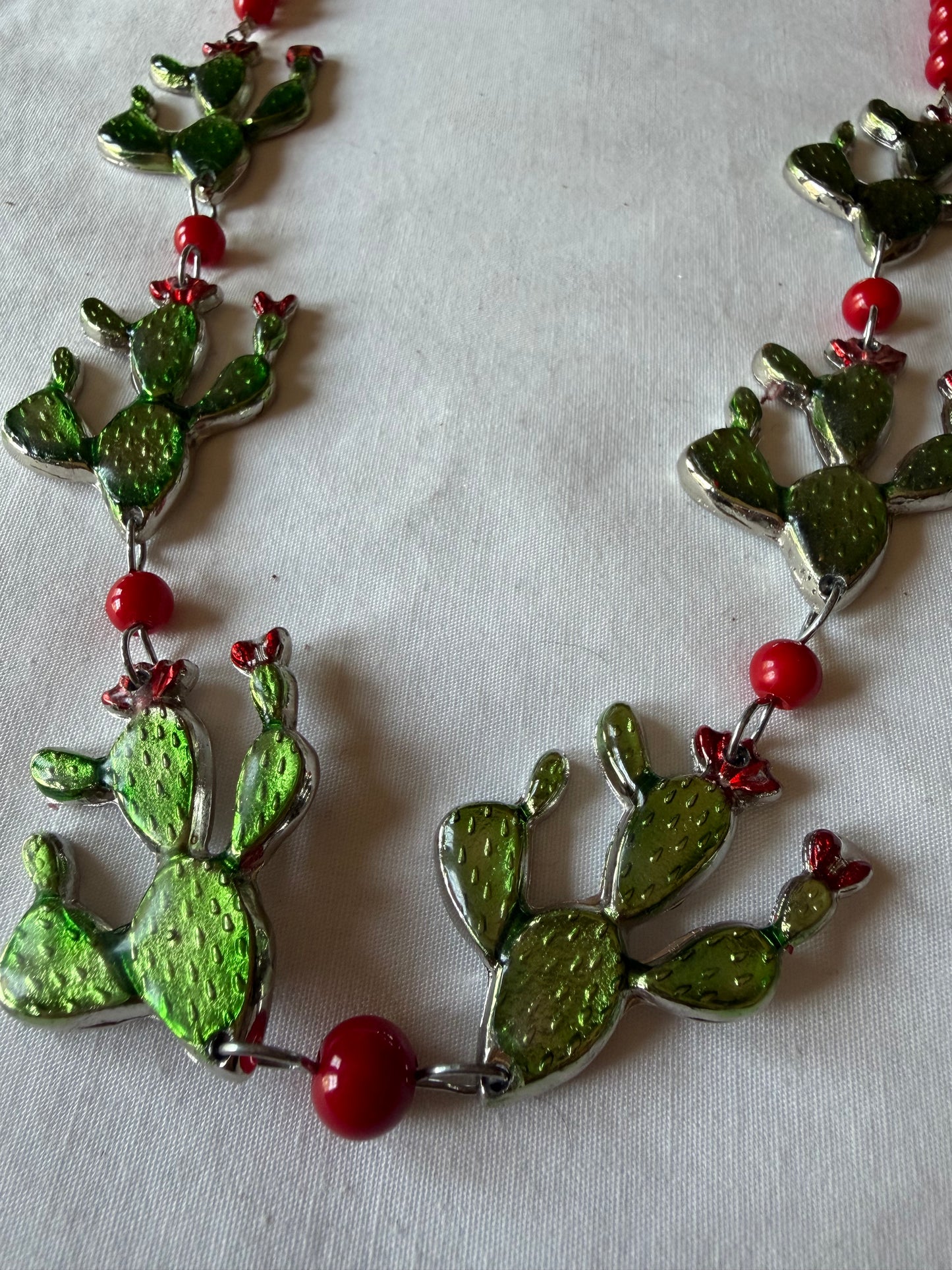 Nopal Cactus Necklace