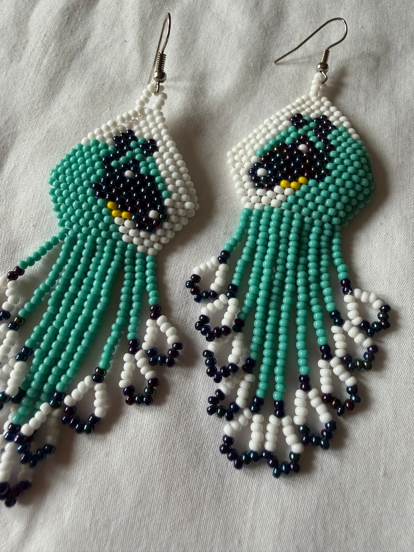 Horse Beaded Earrings