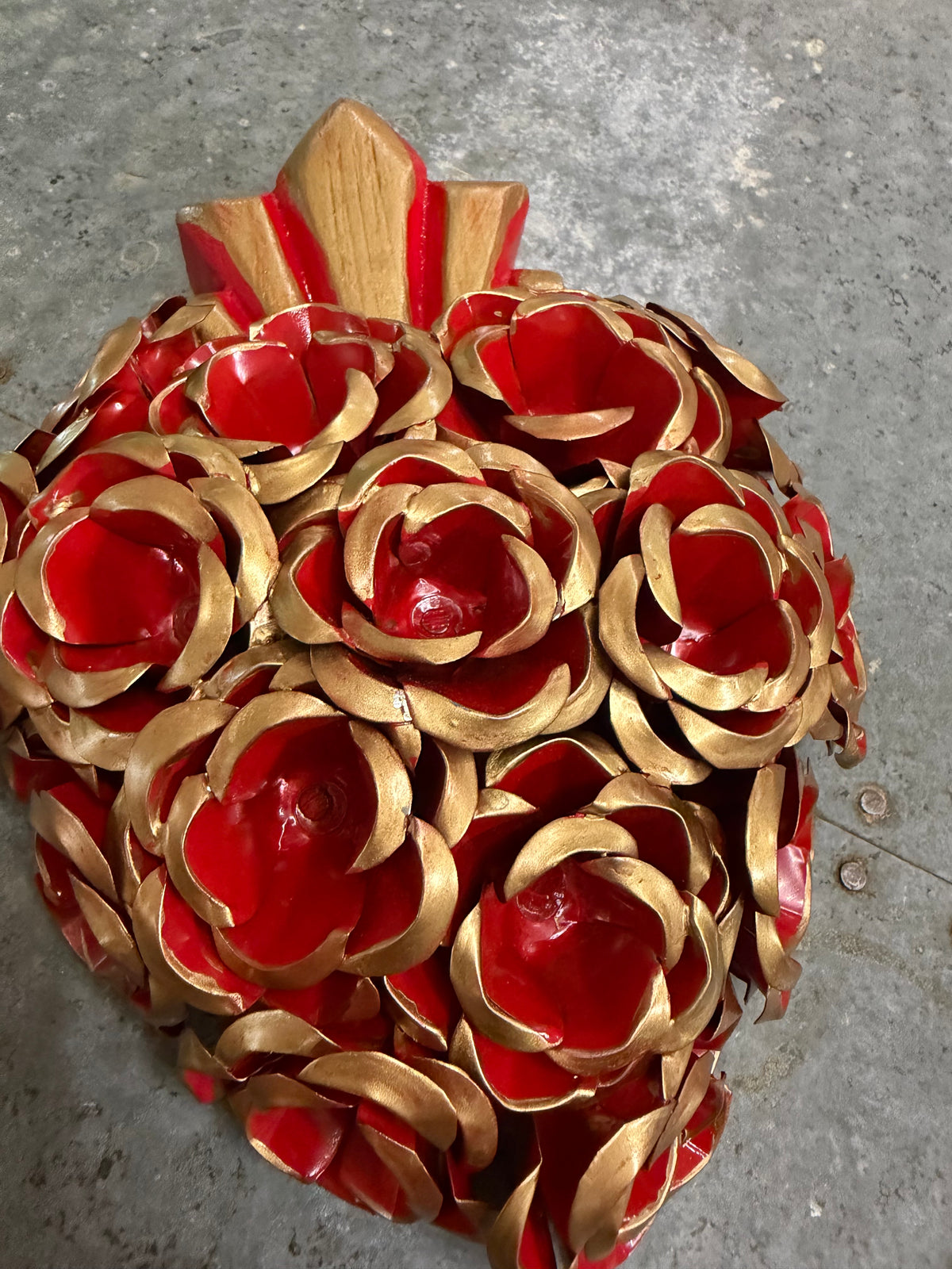 Rose Metal Corazon