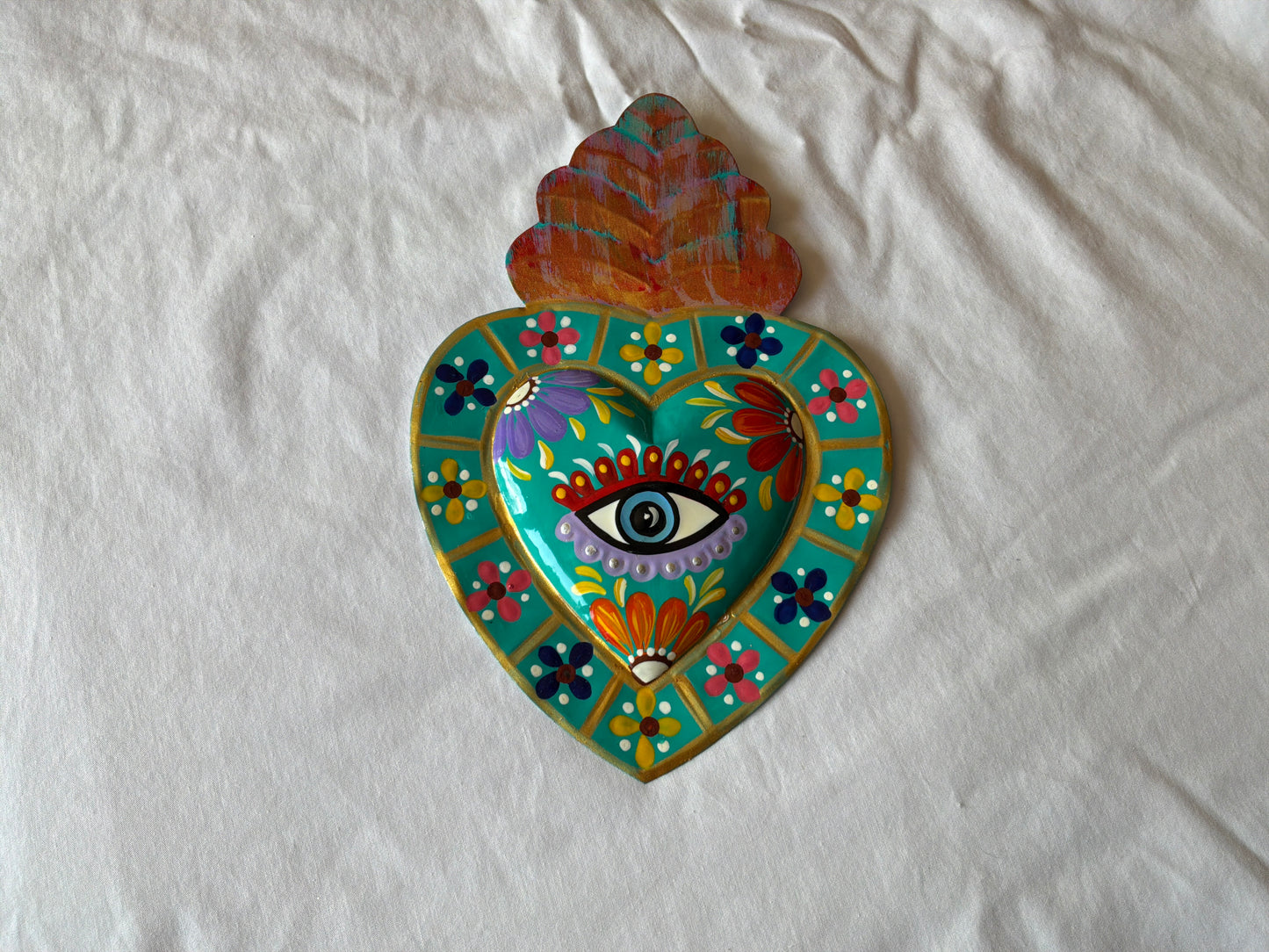 Sacred Heart Ojo Lámina