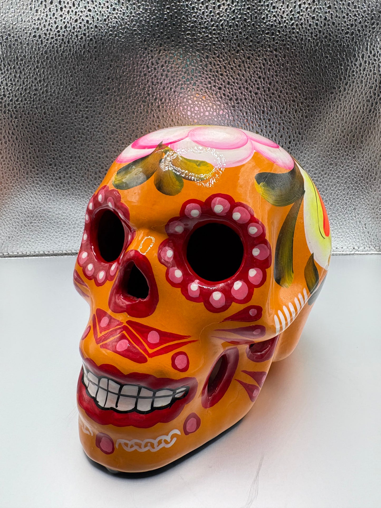 Hand Painted Calavera Cerámica  Ceramic Skulls
