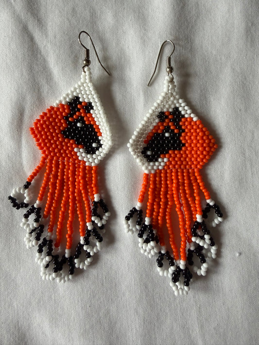 Horse Beaded Earrings