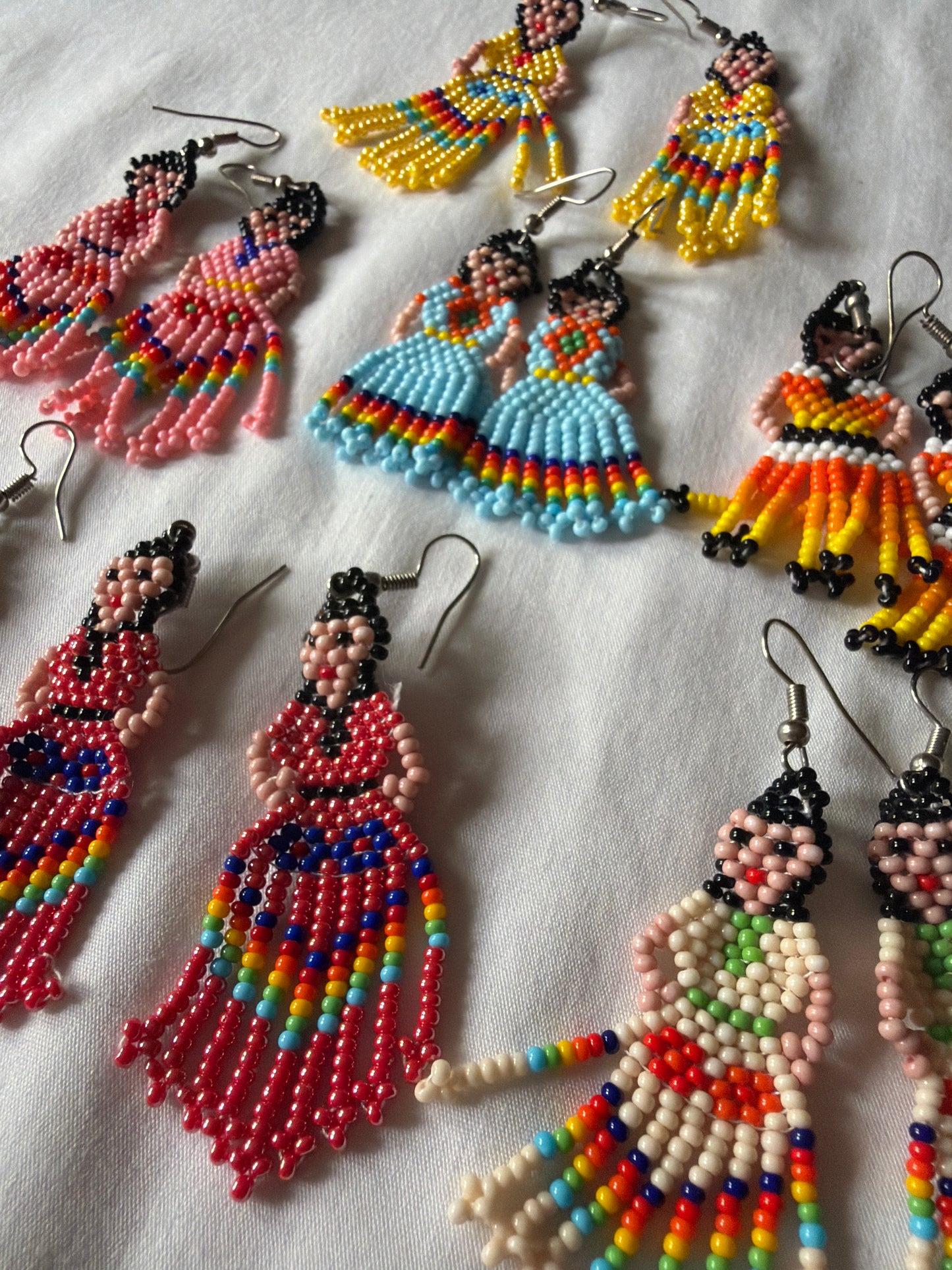 Dancing Doll Beaded Earrings