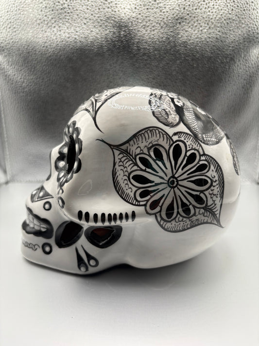 Hand Painted Calavera Cerámica  Ceramic Skulls