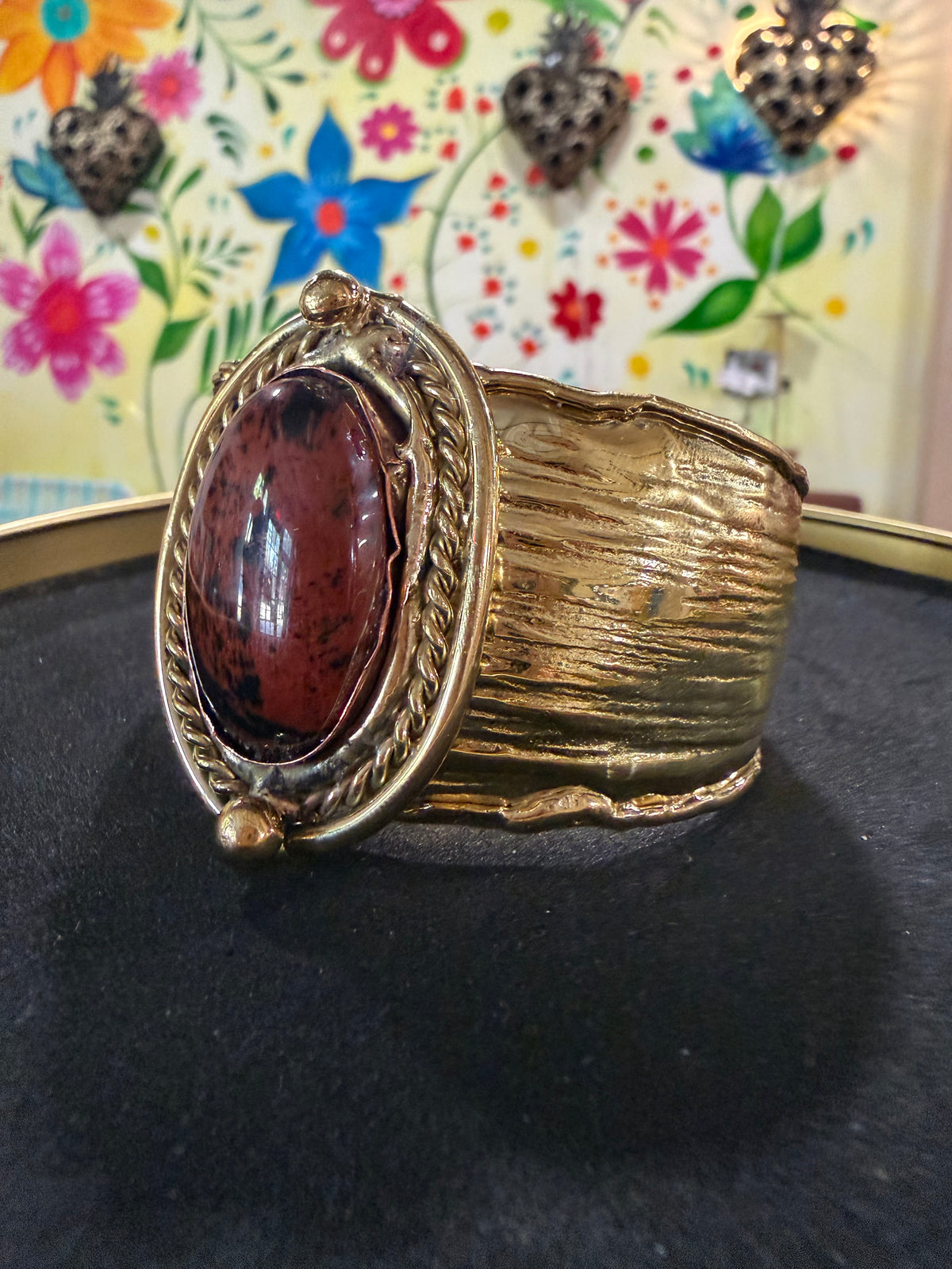 New Stone Cuff Bracelet