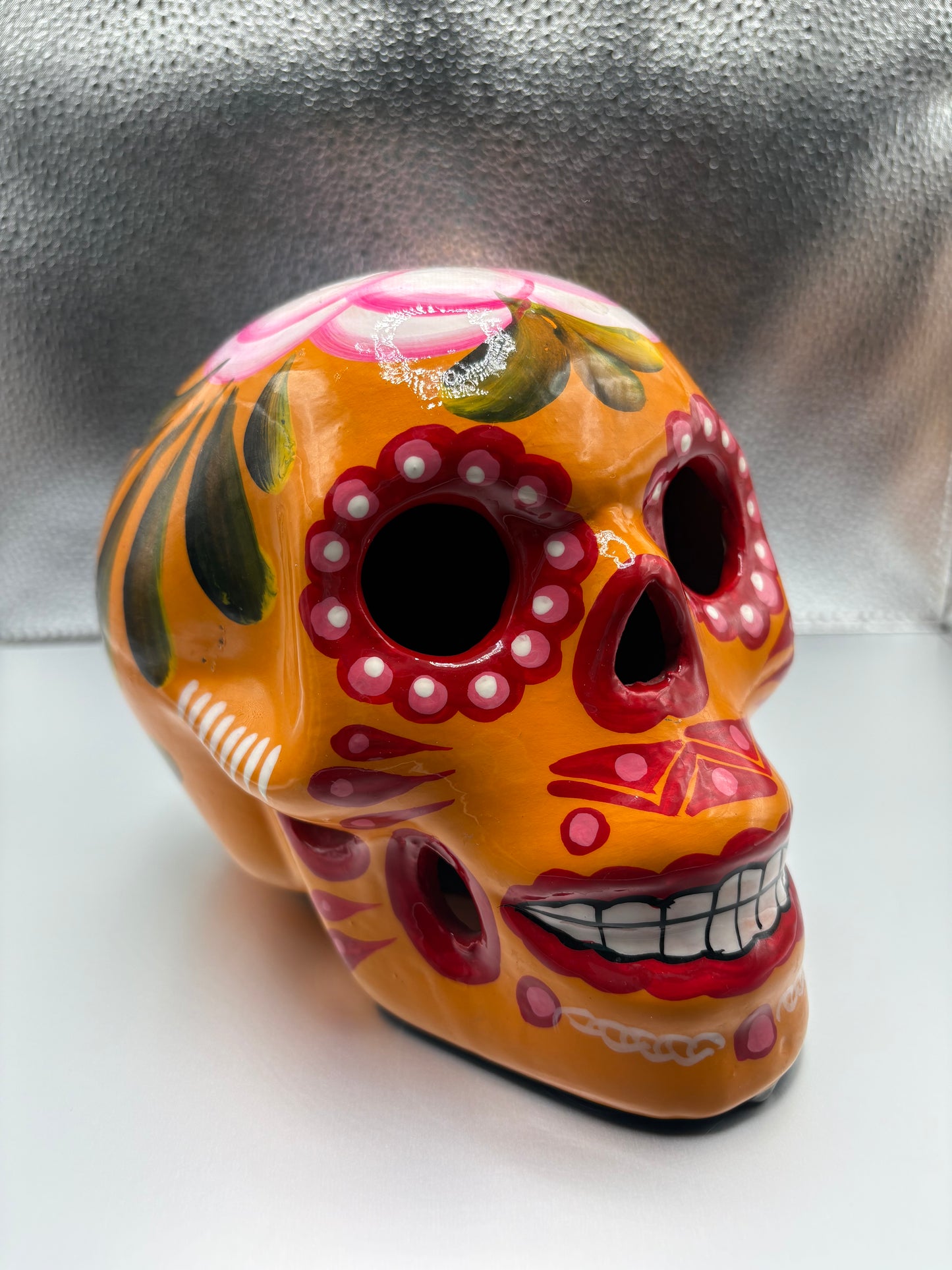 Hand Painted Calavera Cerámica  Ceramic Skulls