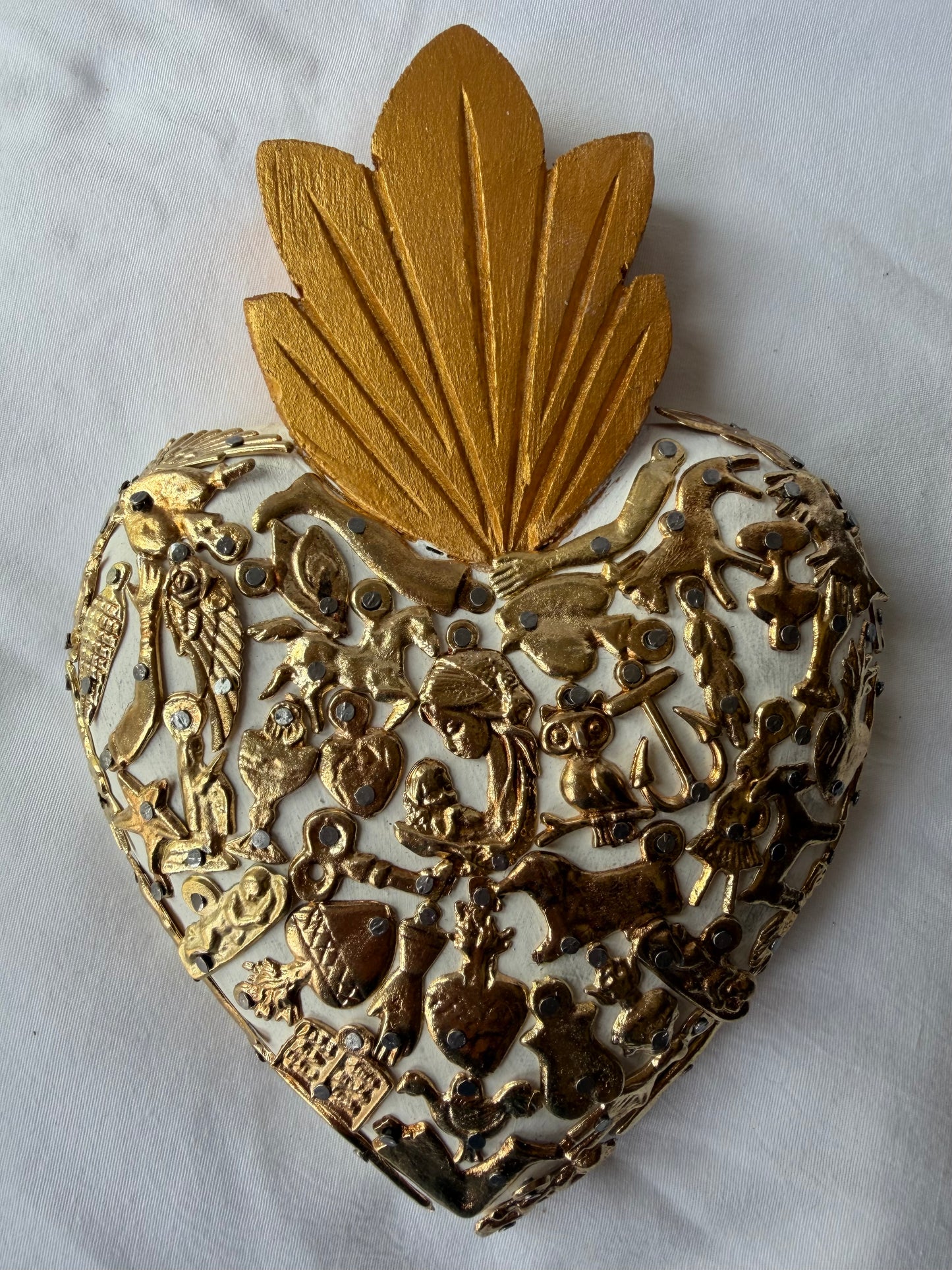 Milagro Sacred Heart - Handmade