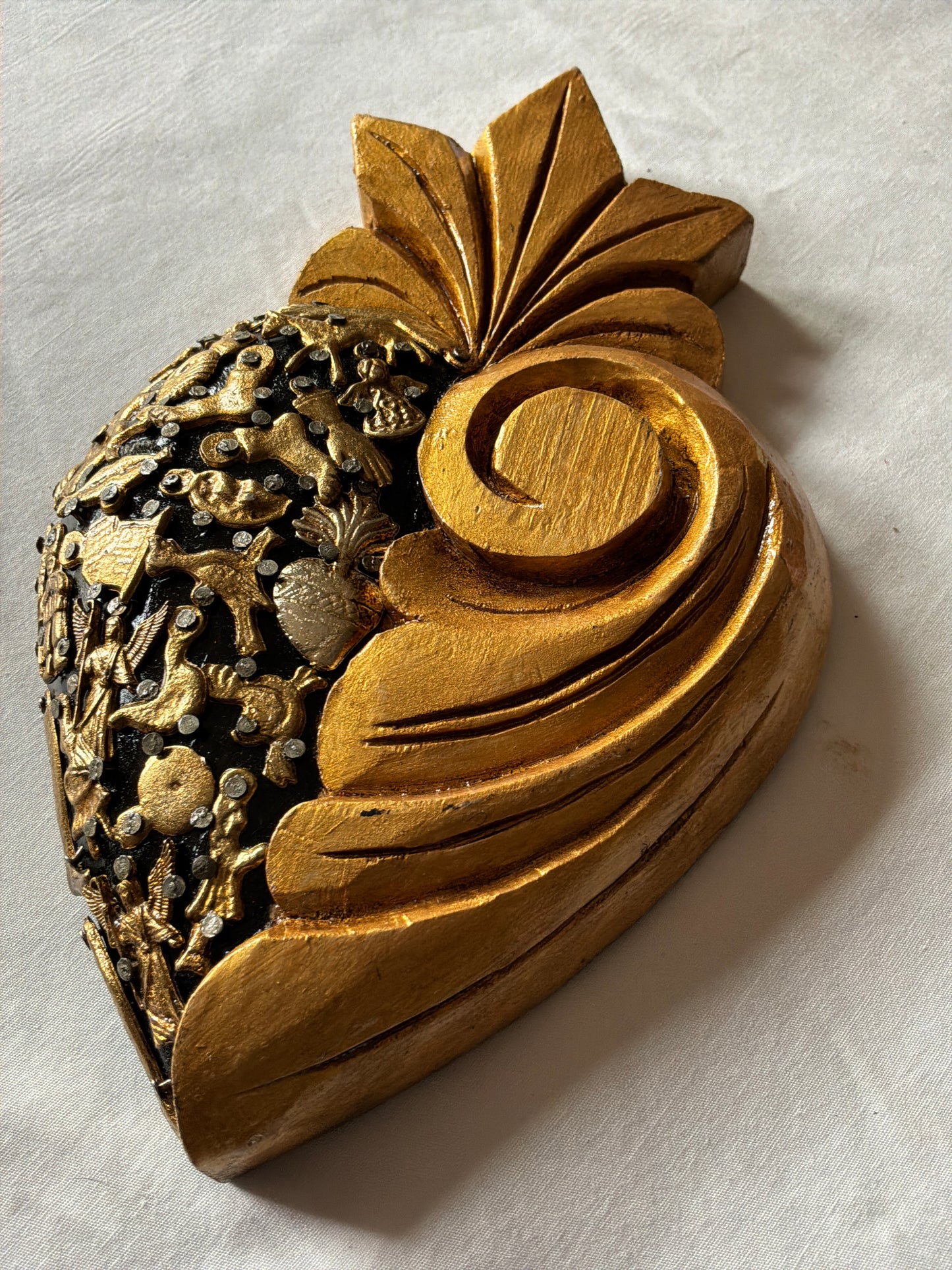 Hand-carved Corazón
