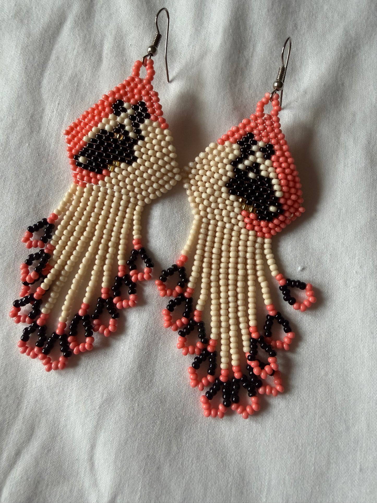 Horse Beaded Earrings