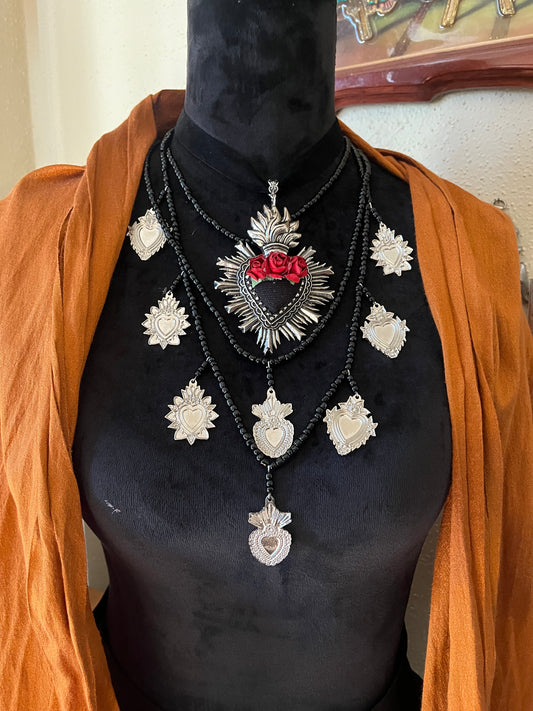 Milagro Cascada Beaded Necklace