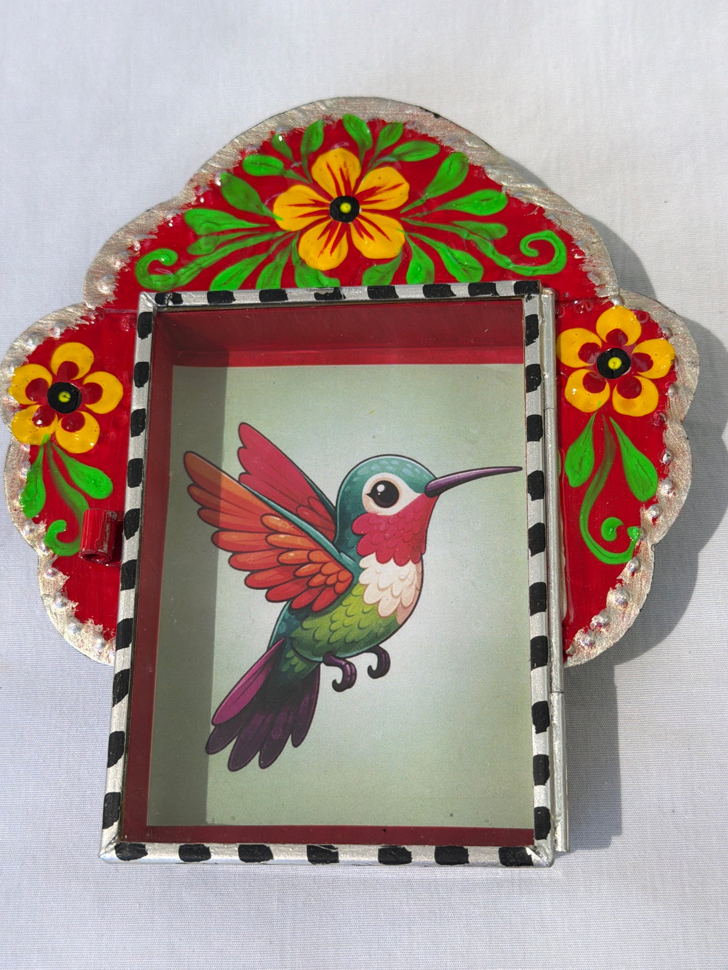 Nicho Shadowbox- Hand Painted Large