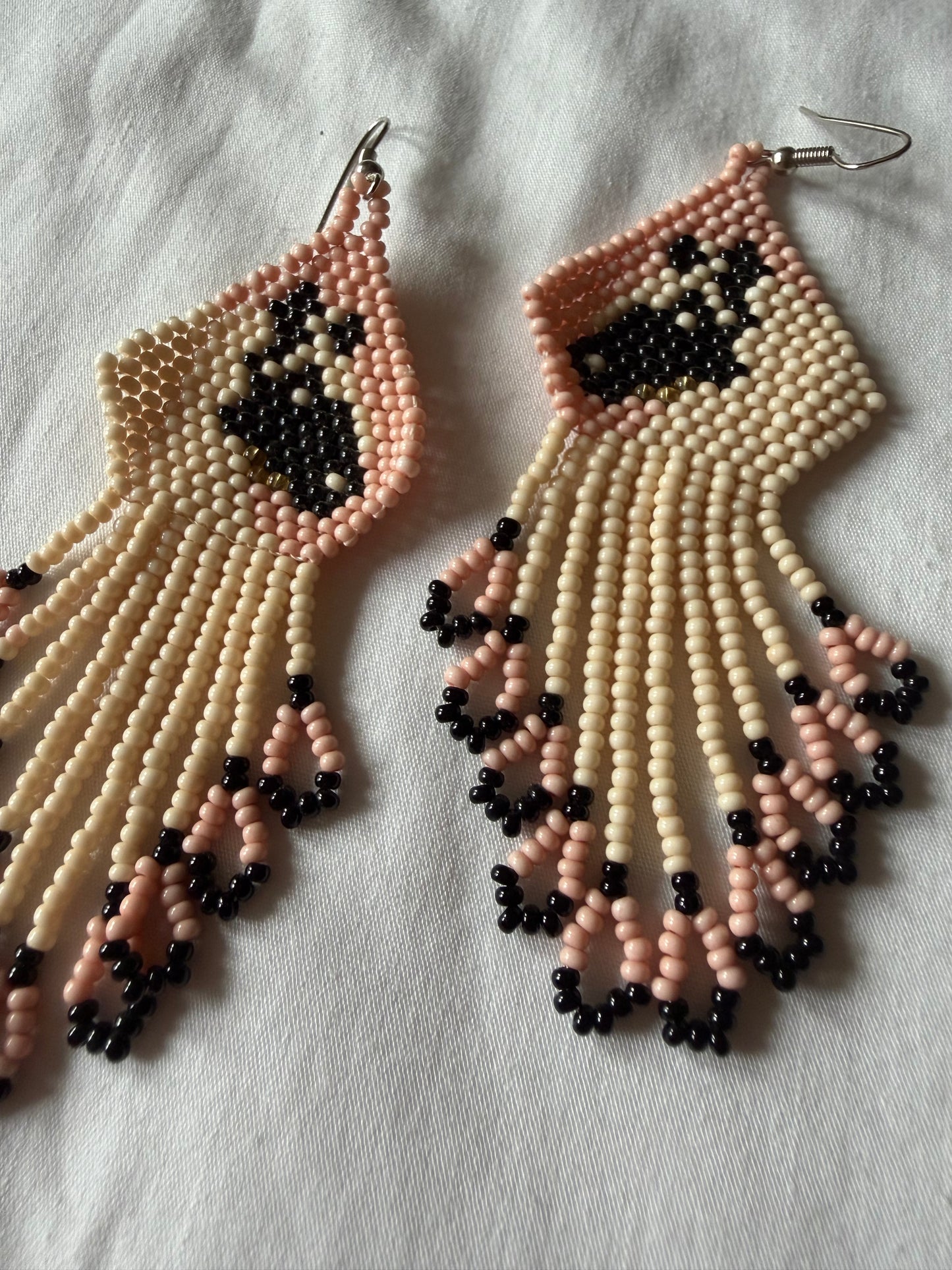 Horse Beaded Earrings