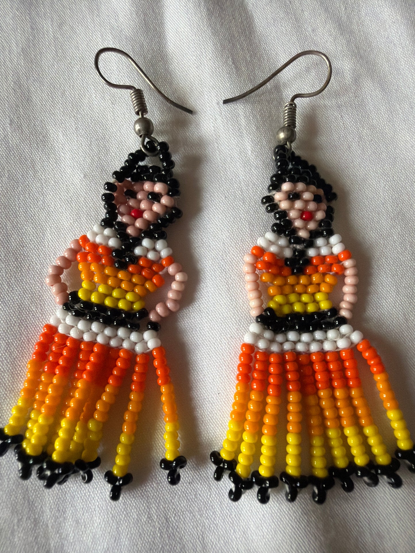 Dancing Doll Beaded Earrings