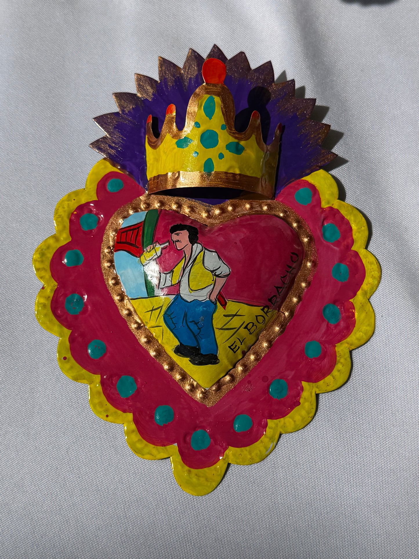 Lotería Sacred Heart - Metal
