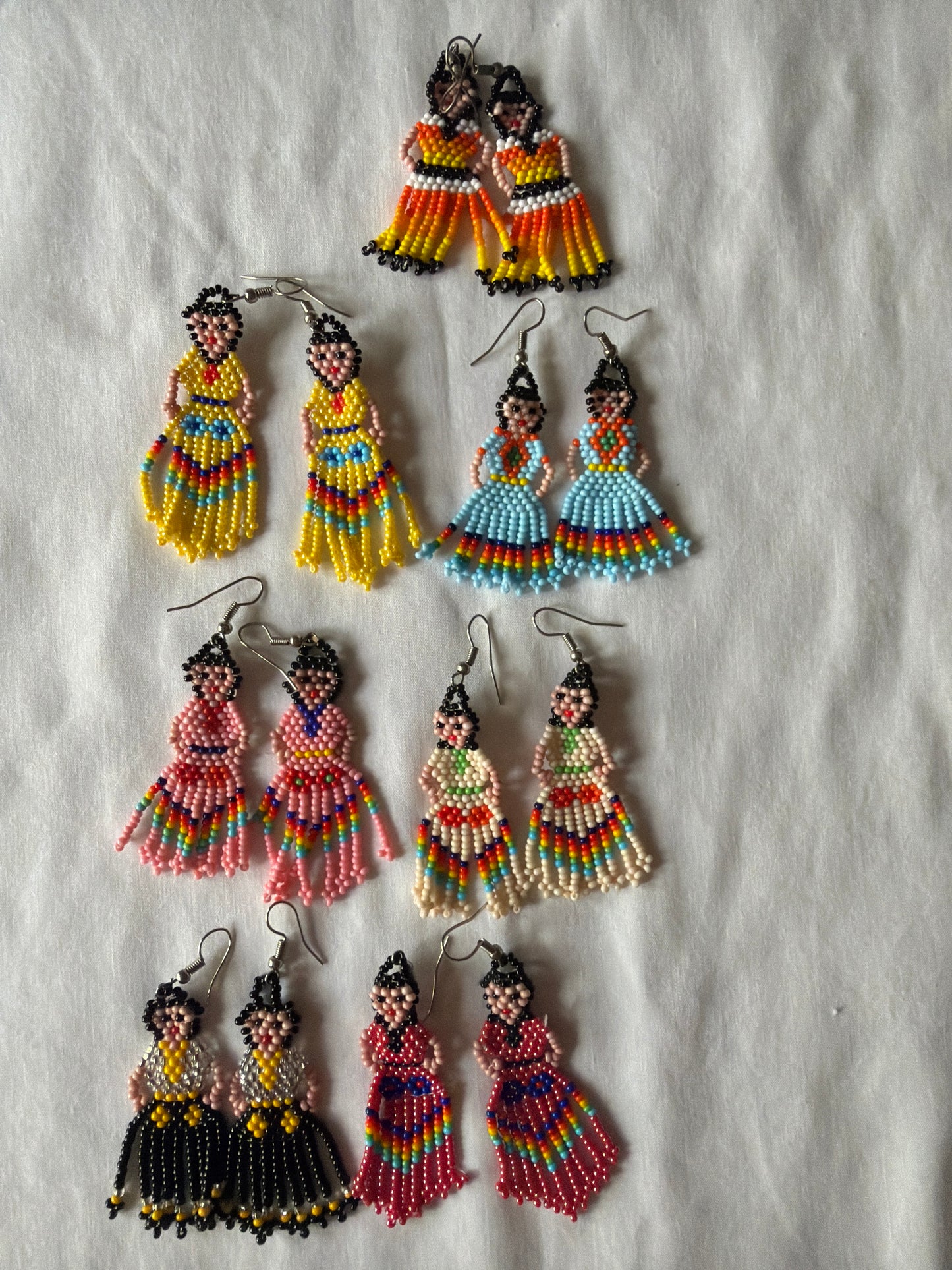 Dancing Doll Beaded Earrings
